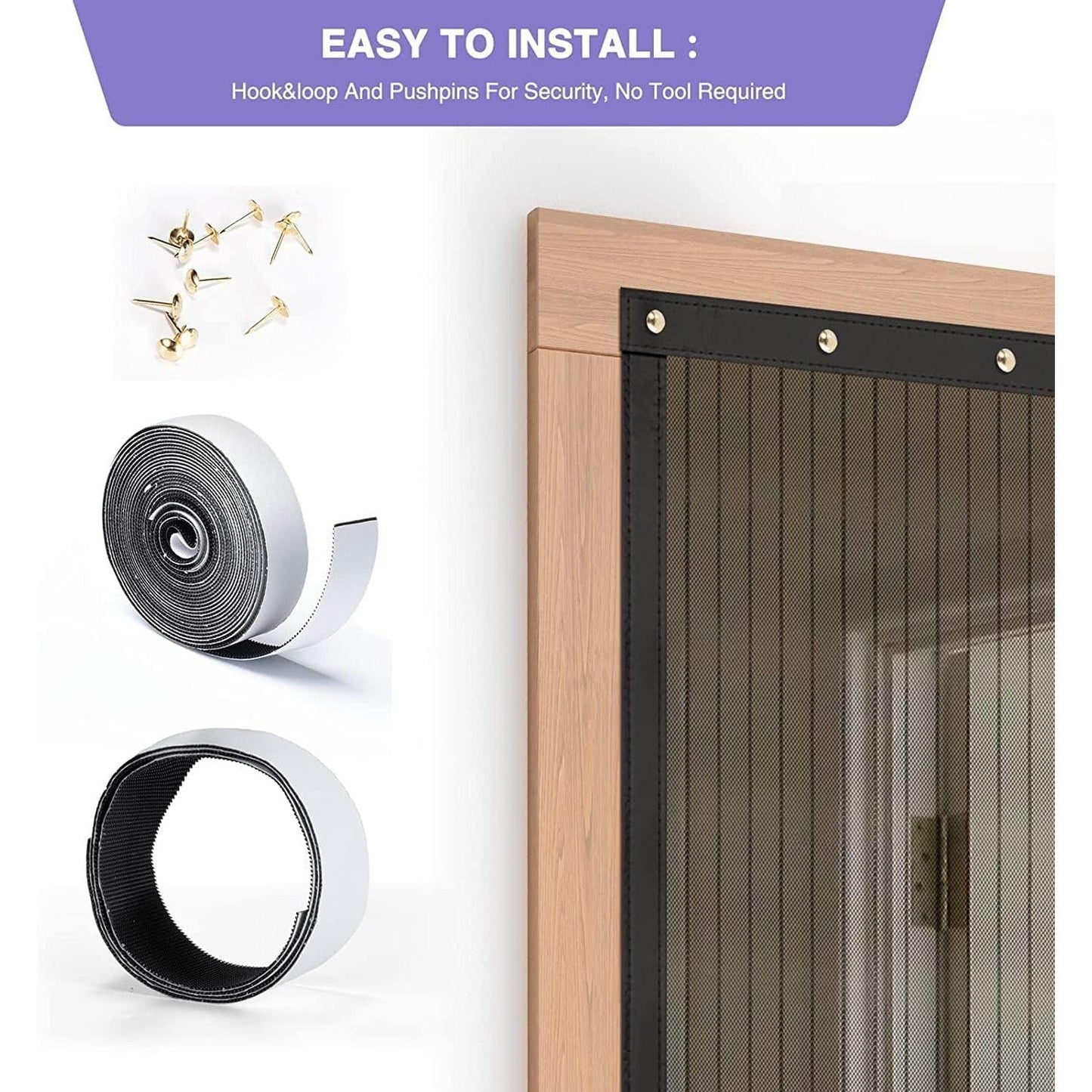 Magnetic Screen Door