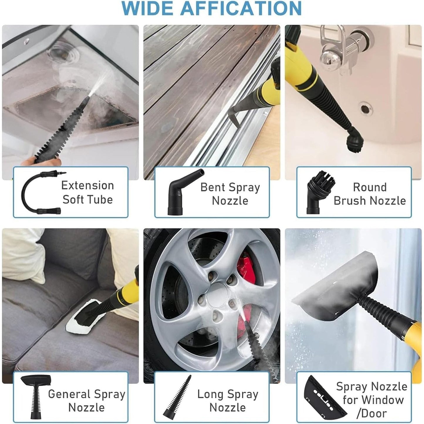 Steamer Cleaning Maching 1000W HA1269 - Medaid International
