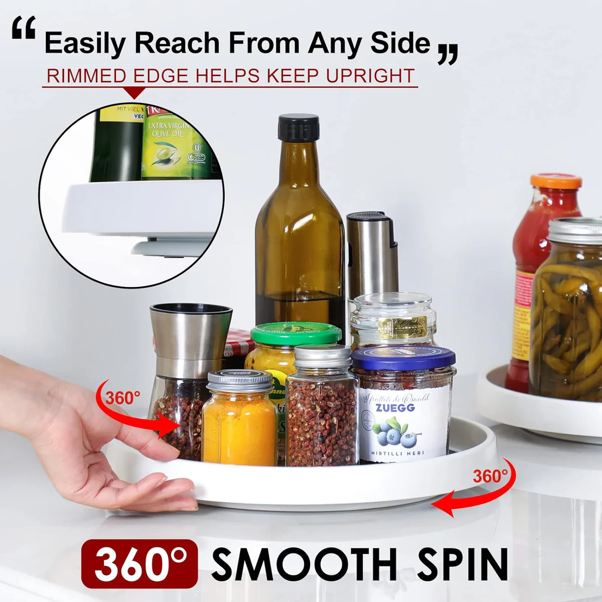 Rotating Kitchen Organizer Disk - Medaid International