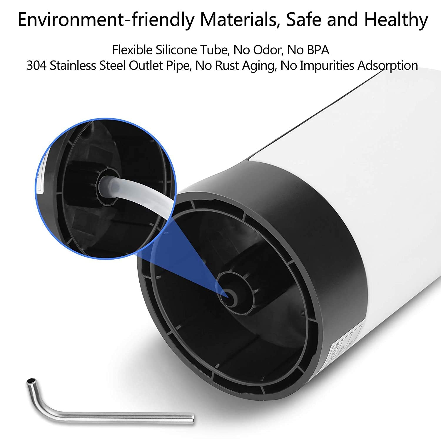 Water Bottle Pump 5 Gallon USB Charging Automatic Drinking Portable Electric Water Dispenser/Switch - Medaid International