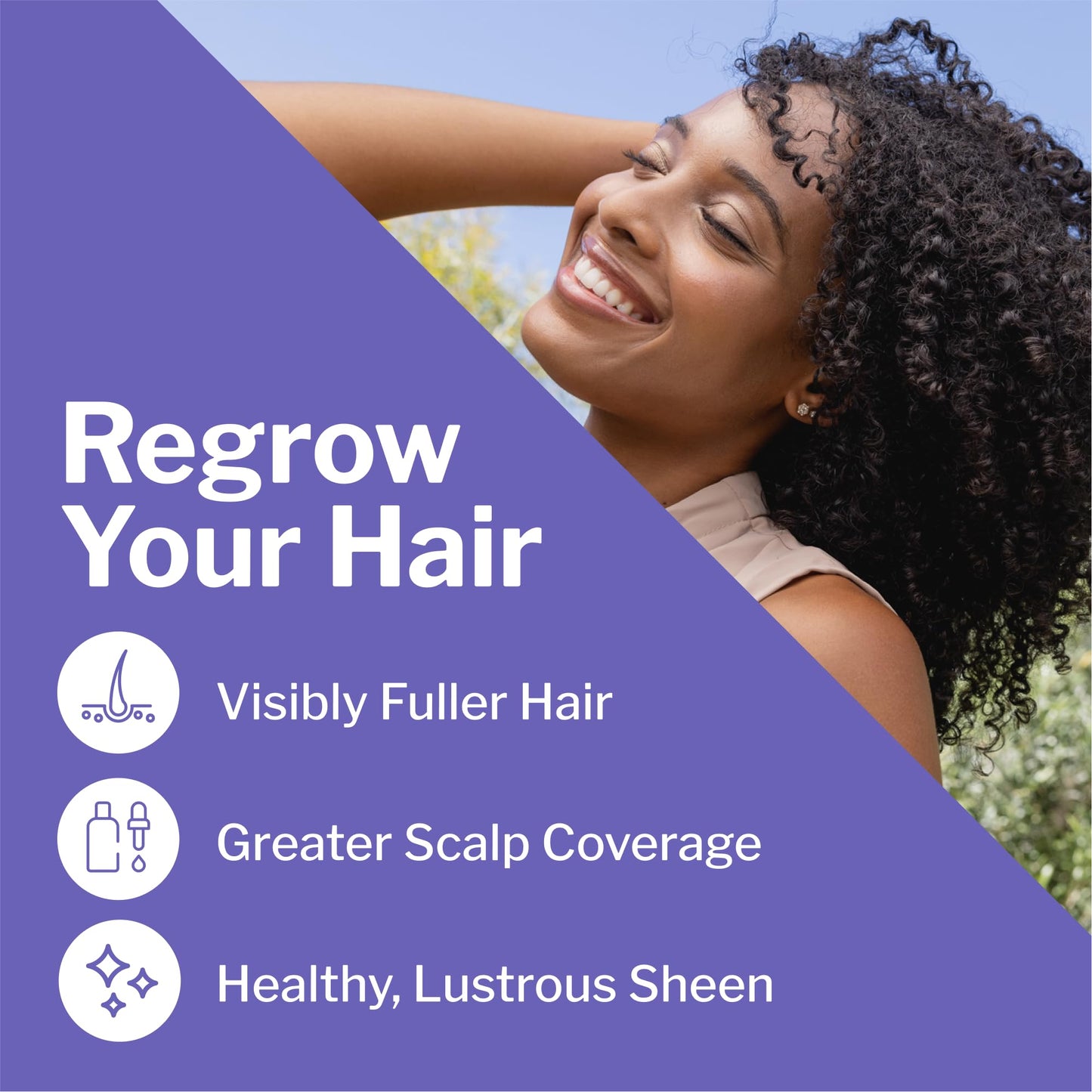 Shapiro MD Hair Growth Experts Minoxidil 2% Topical Solution for Women, Serum Promotes Hair Regrowth by Reactivating Hair Follicles (1 Month) - Medaid International