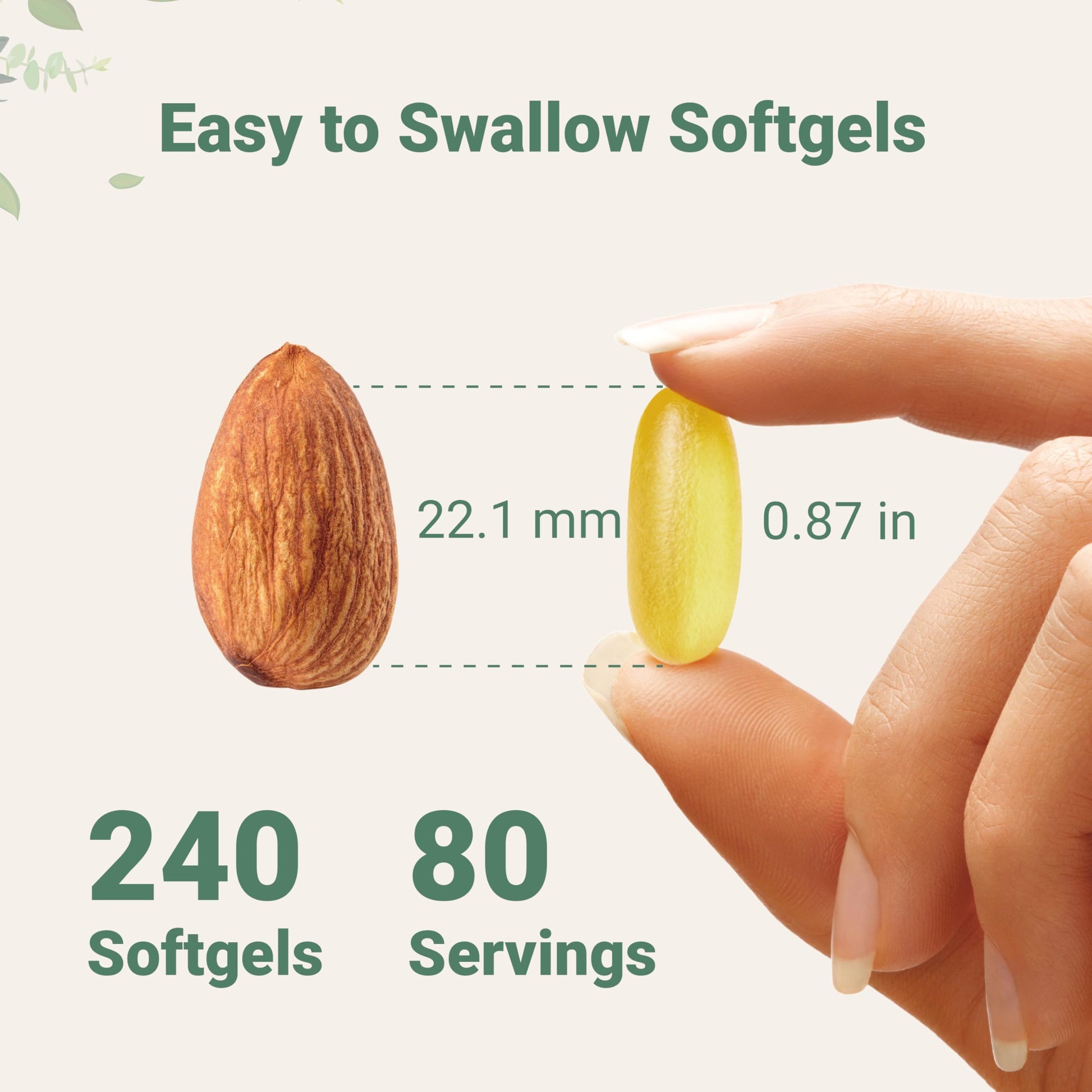Micro Ingredients Triple Strength Omega 3 Fish Oil Supplements 4200mg Per Serving, 240 Softgels – Lemon Flavored – Burpless | EPA 1200mg + DHA 900mg | Deep Sea Fish - Medaid International
