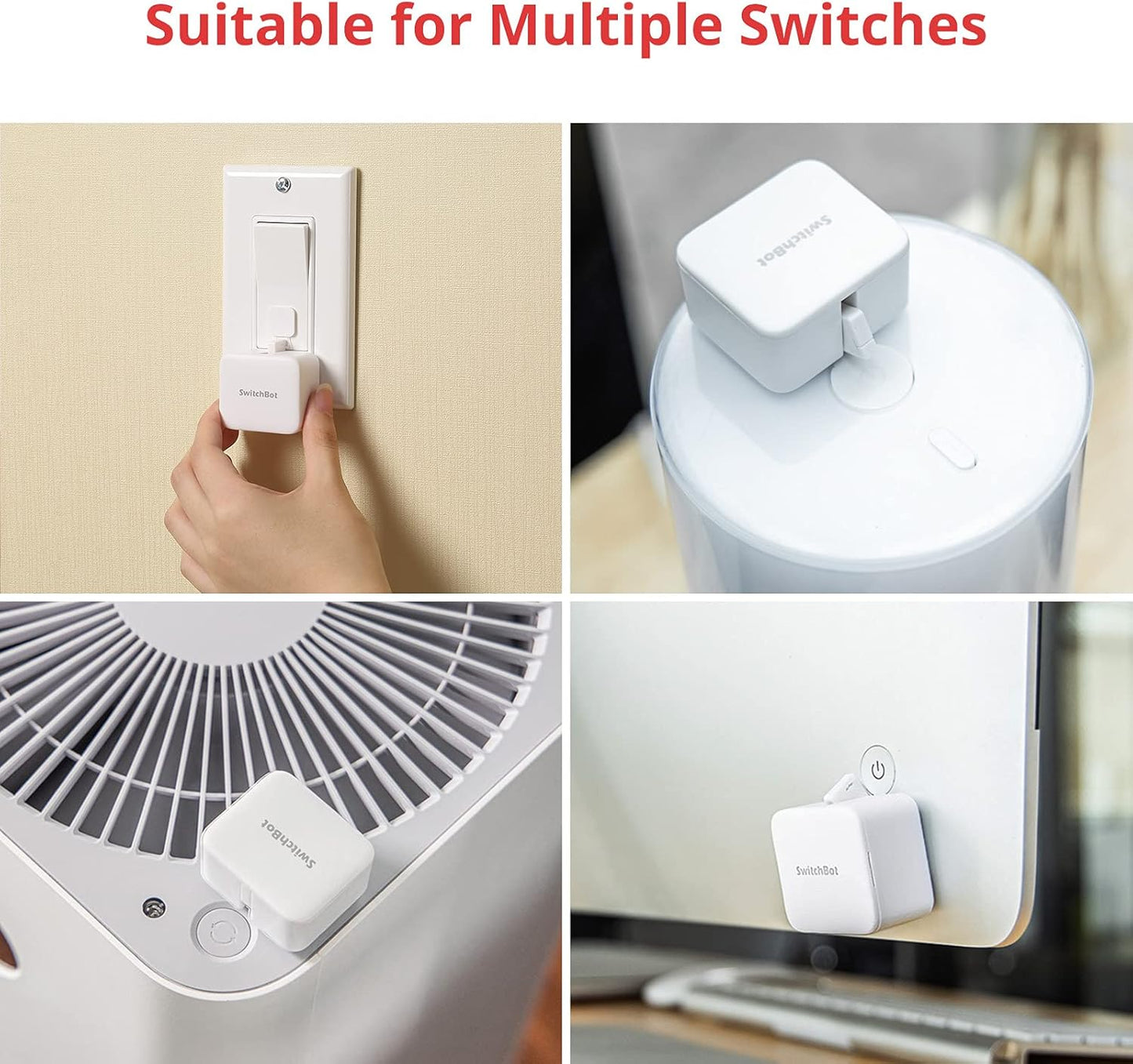 Medaid Smart Automatic Switch Bot with Remote - Works on App & Remote