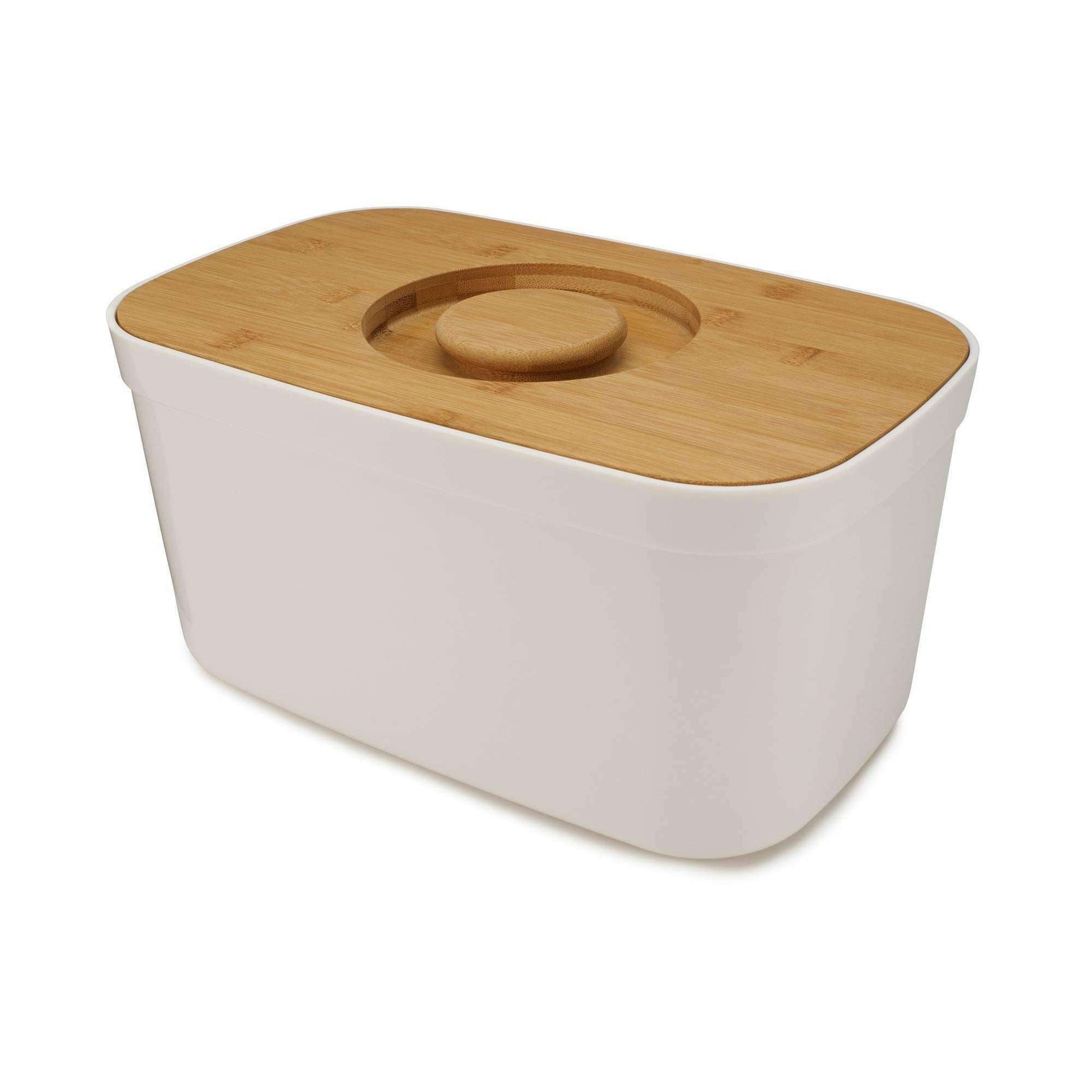 Bread Bin with Cutting Board Lid-Black - Medaid International