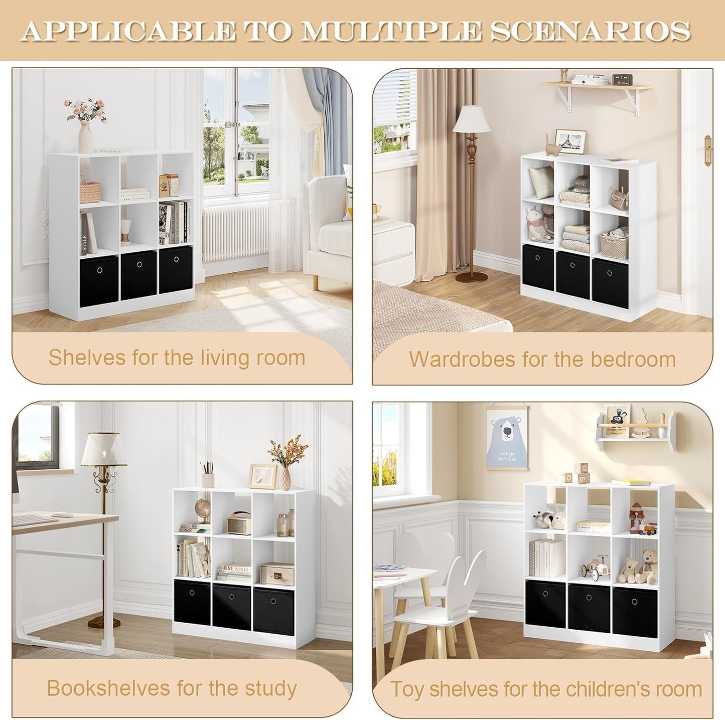 WOLTU Bookcase (SK041WS)