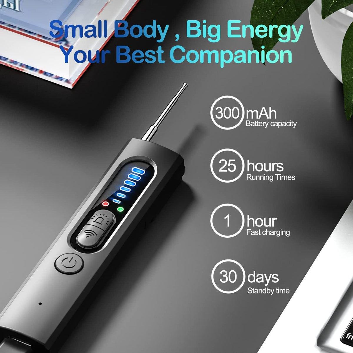 KASTWAVE Hidden Camera Detector, Anti Bug Scanner and Protector, RF Signal and GPS Detector, GPS Tracker and Bug Finder for Hotel, Office, Travel and Home