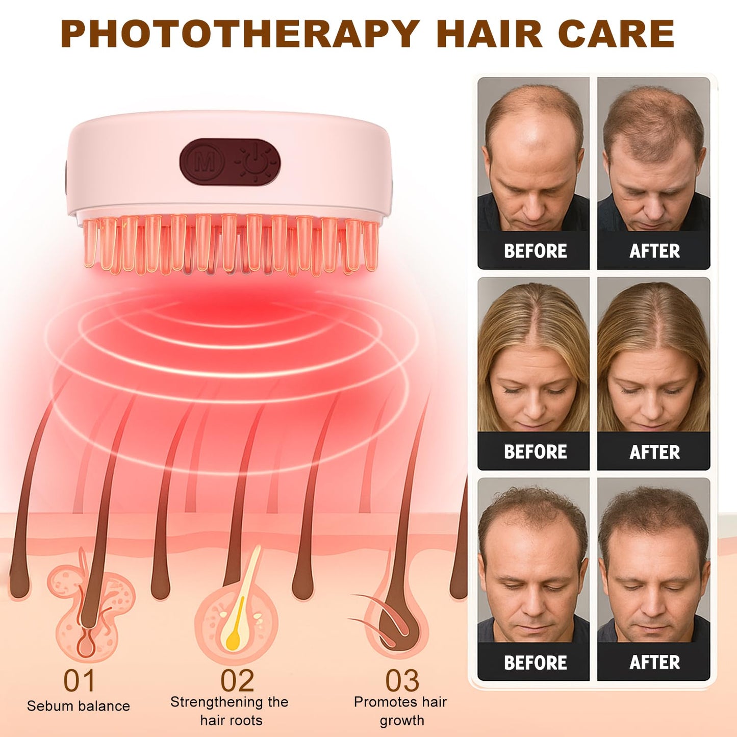 Laser Hair Growth Comb - Medaid International