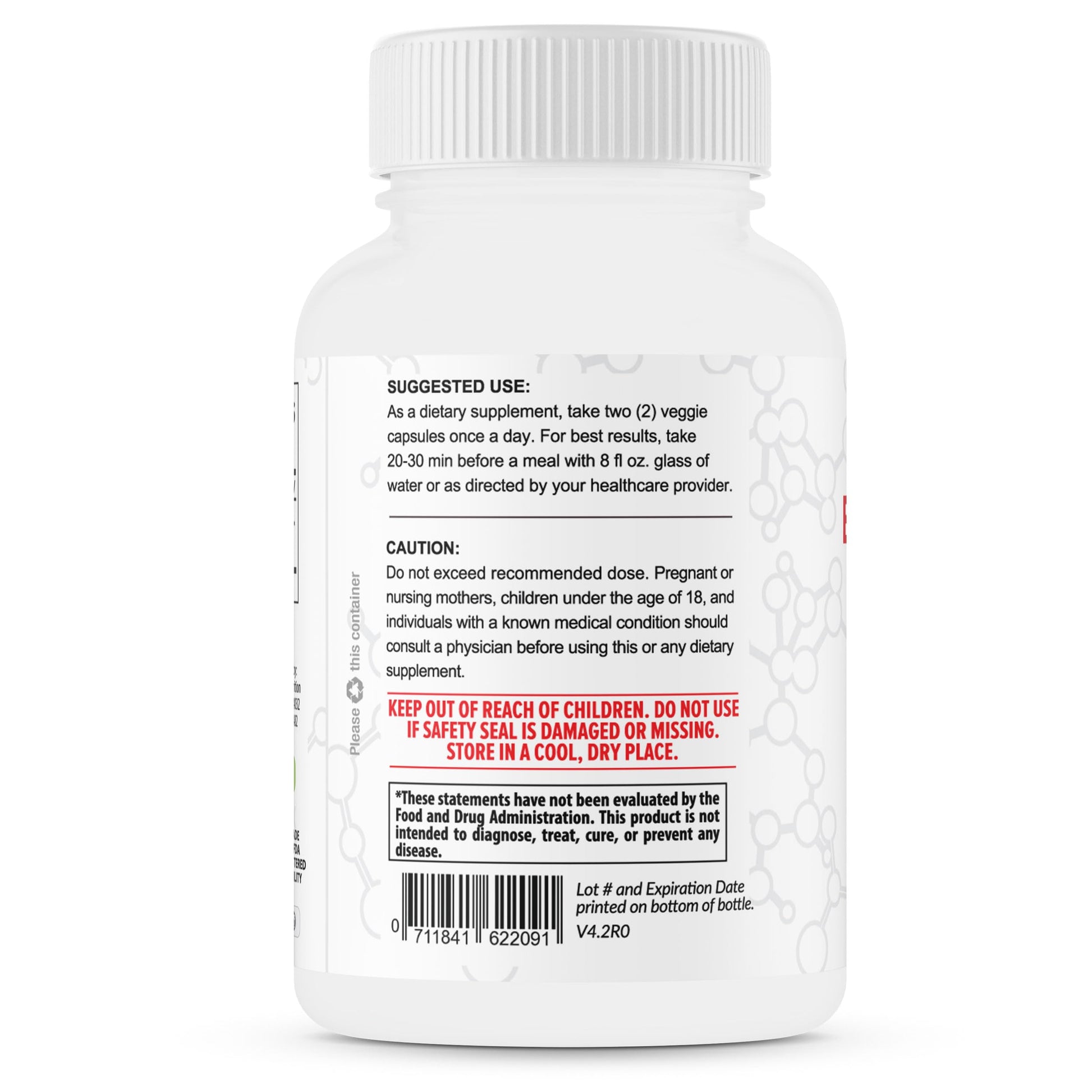 Berberine Supplement - 1200mg Max Strength Berberine HCl Per Serving - Pure Berberine - 60 Capsules, 600mg Each - 1 Month Supply - TerraForm Nutrition - Medaid International