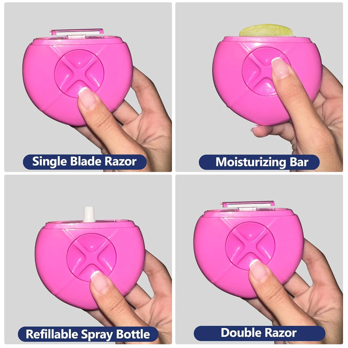 4 in 1 Women‚Äôs Electric Razor & Epilator ‚Äì Manual Body Hair Trimmer