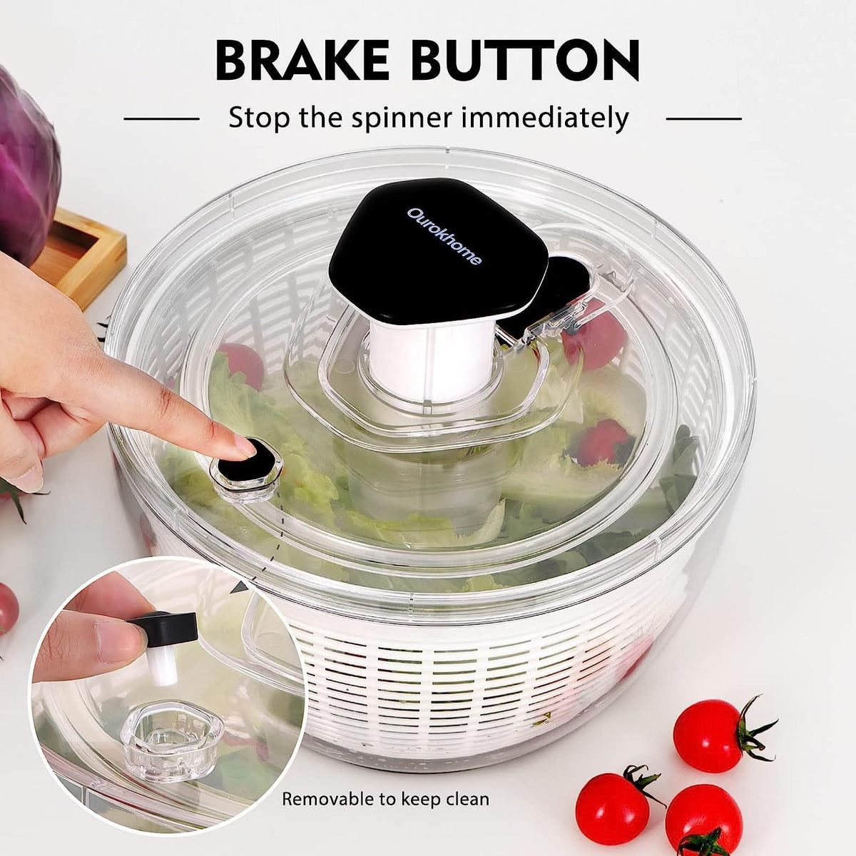 Large Salad Spinner & Lettuce Dryer