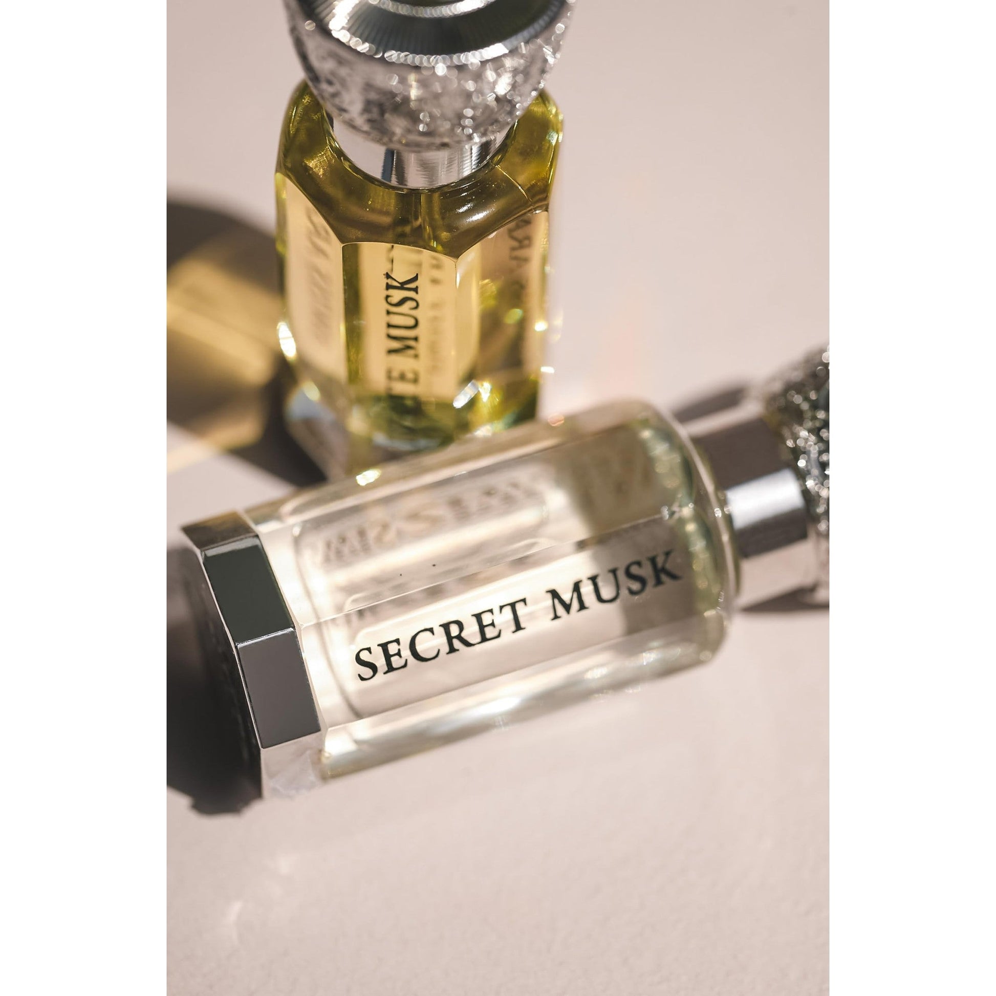 Swiss Arabian Secret Musk - Luxury Products From Dubai - Long Lasting, Addictive Personal Perfume Oil Fragrance - A Seductive Signature Aroma - 0.4 Oz - Medaid International