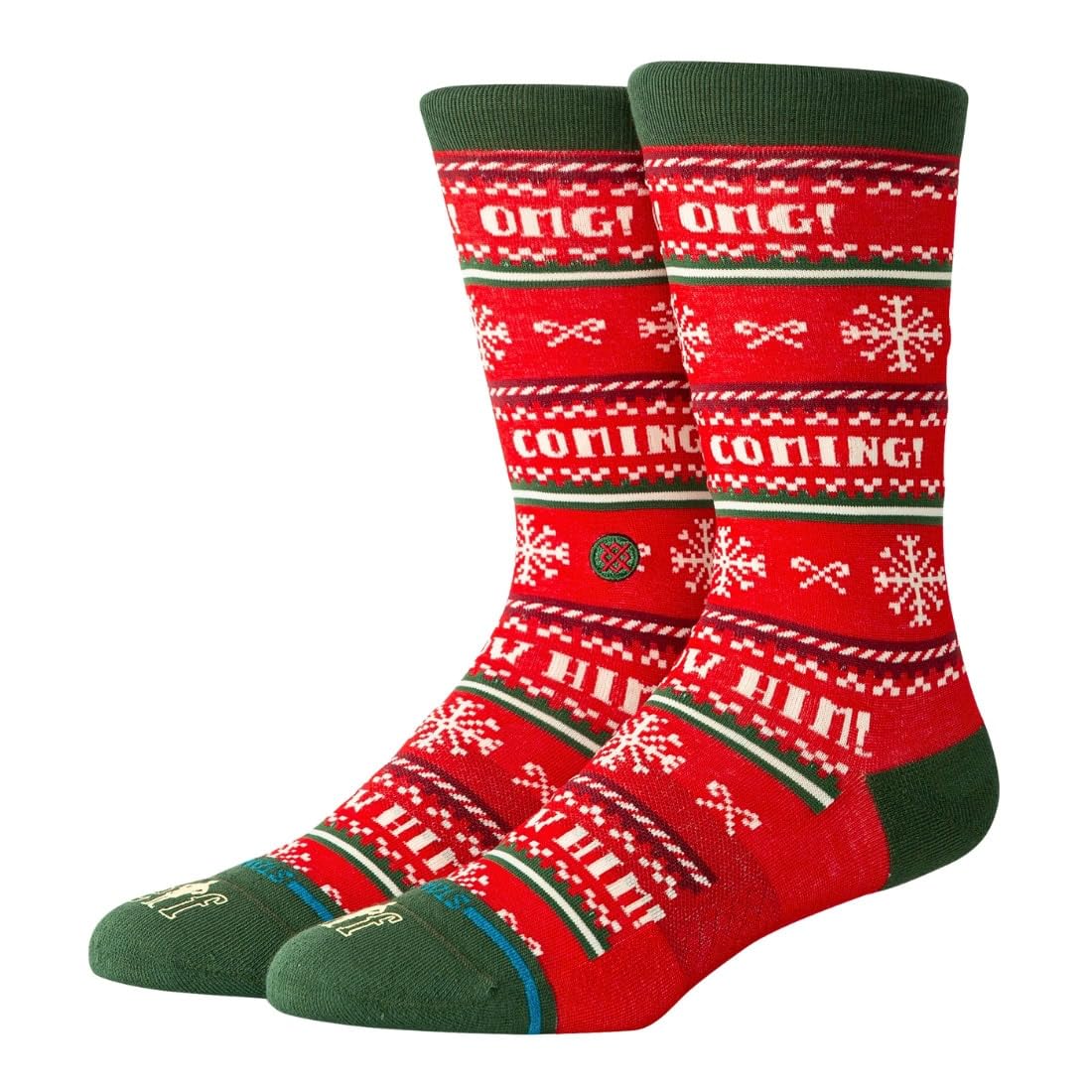 Stance, Unisex, I Know Him Crew, Red, Medium - Medaid International
