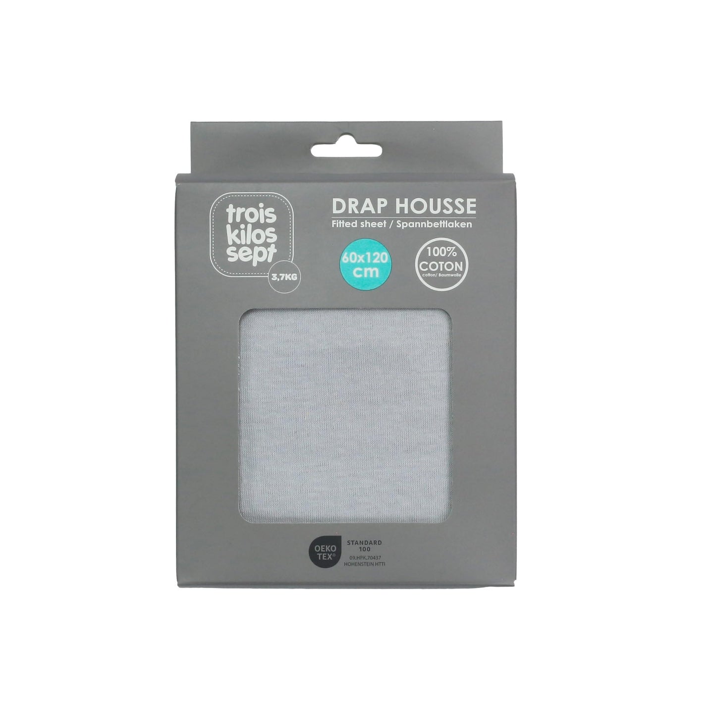Trois Kilos Sept Fitted Sheet 70x140 cm