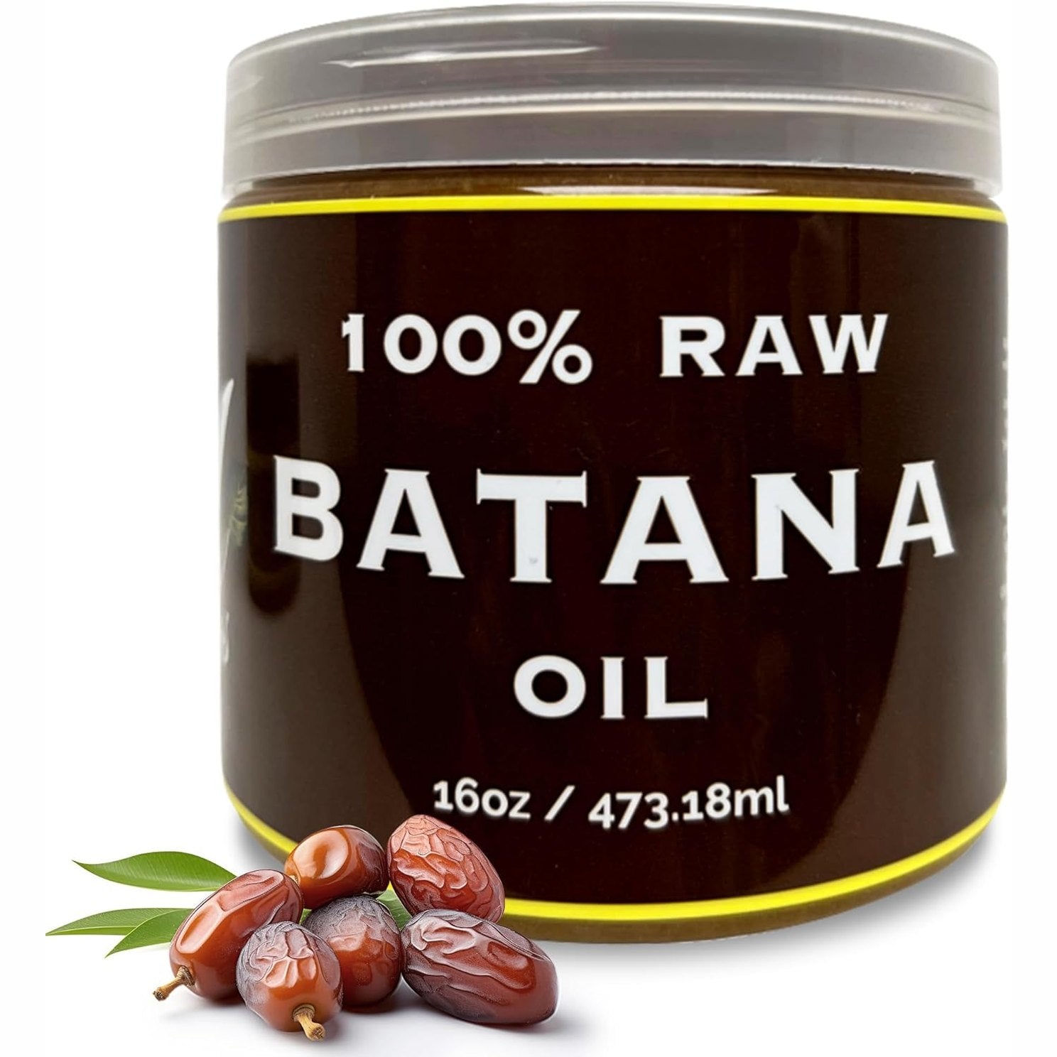 RA Cosmetics Hair Oil, 100% Natural Unrefined Batana for Healthy Hair, 16 oz, Nourishing Moisturizer for Damaged Hair Repair, Strengthening and Nourishing Hair Conditioner - Medaid International