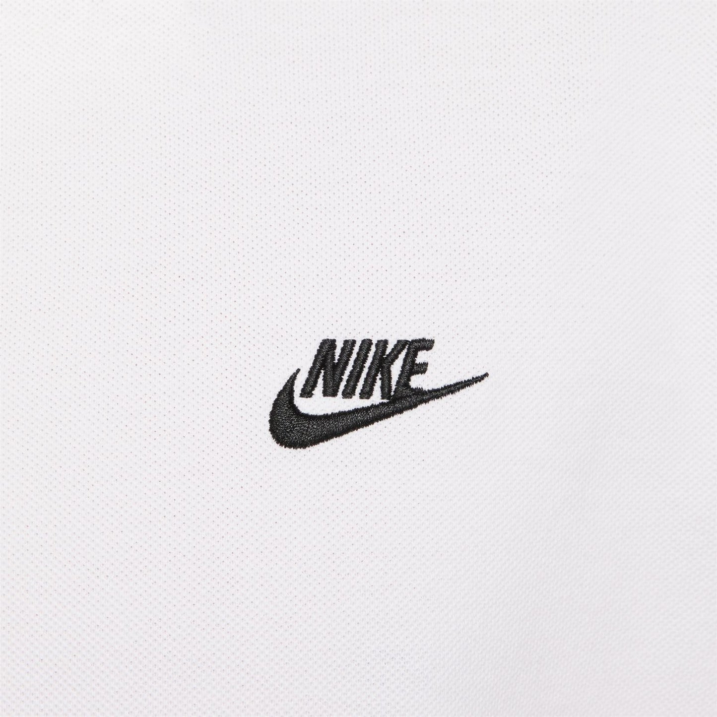 Nike Club Men's Short-Sleeve Polo (White/Black, FN3894-100) Size Large - Medaid International