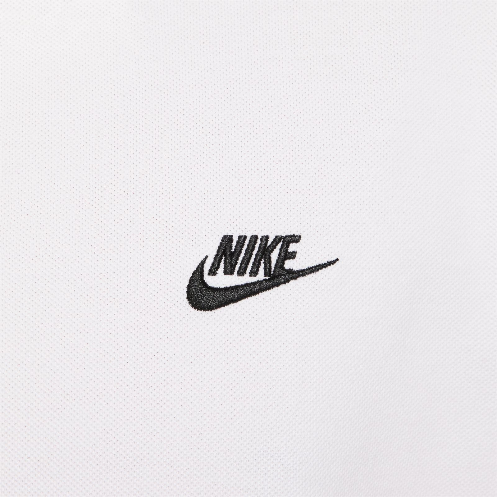Nike Club Men's Short-Sleeve Polo (White/Black, FN3894-100) Size Large - Medaid International