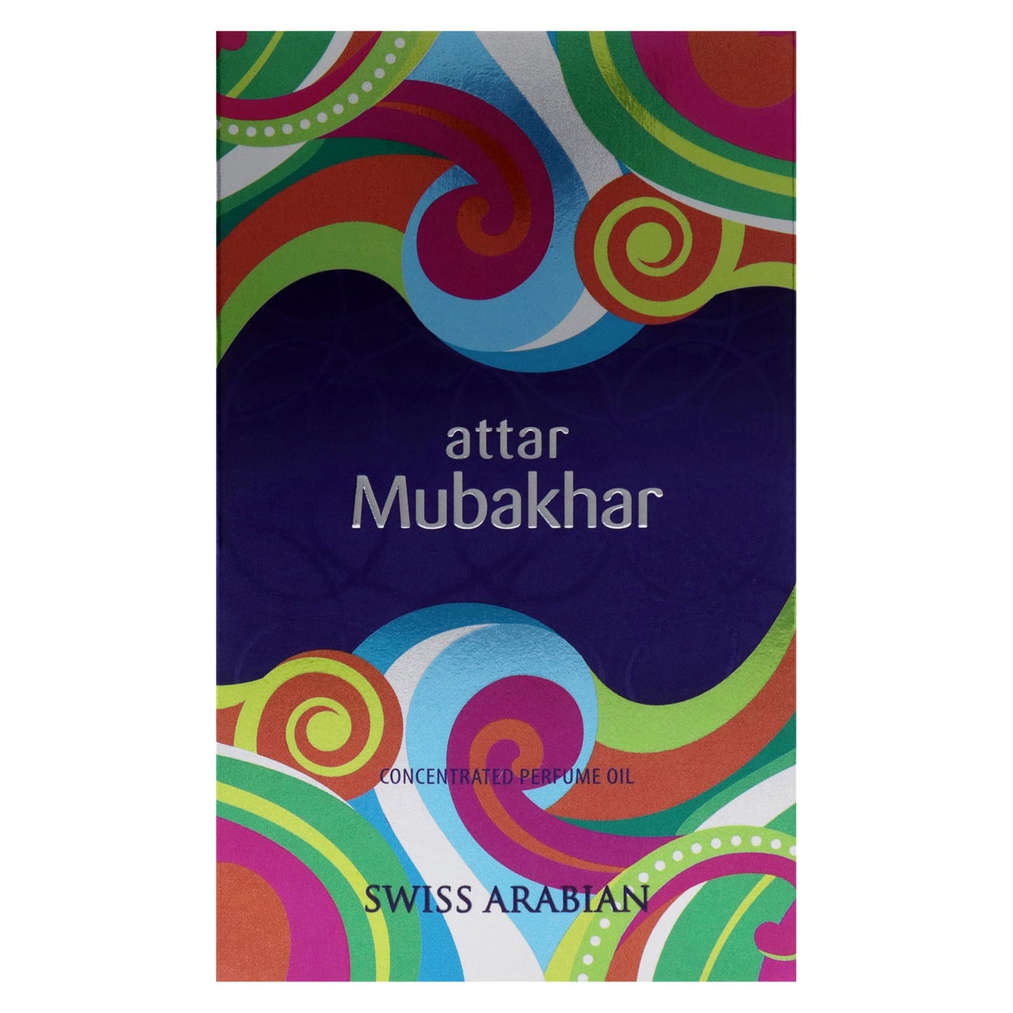 Swiss Arabian Attar Mubakhar - Luxury Products From Dubai - Long Lasting Perfume Oil for Unisex - Blend of Bergamot, Mandarin, Jasmine and Patchouli - Perfect for Date Night or Evening Out - 0.67 oz - Medaid International