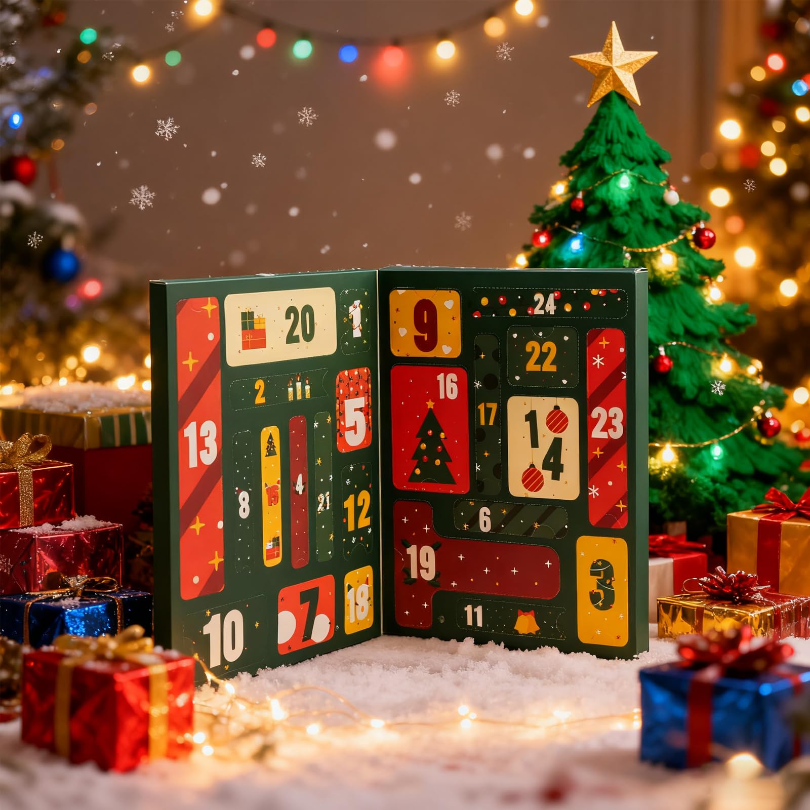 Advent Calendar Hand Tool Kit Christmas Countdown, 24 Days Hand Tool Advent Calendar Set for for Son, Boyfriend, Husband, Dad, Men Teen Boy 2025 Xmas Surprise Gift - Medaid International
