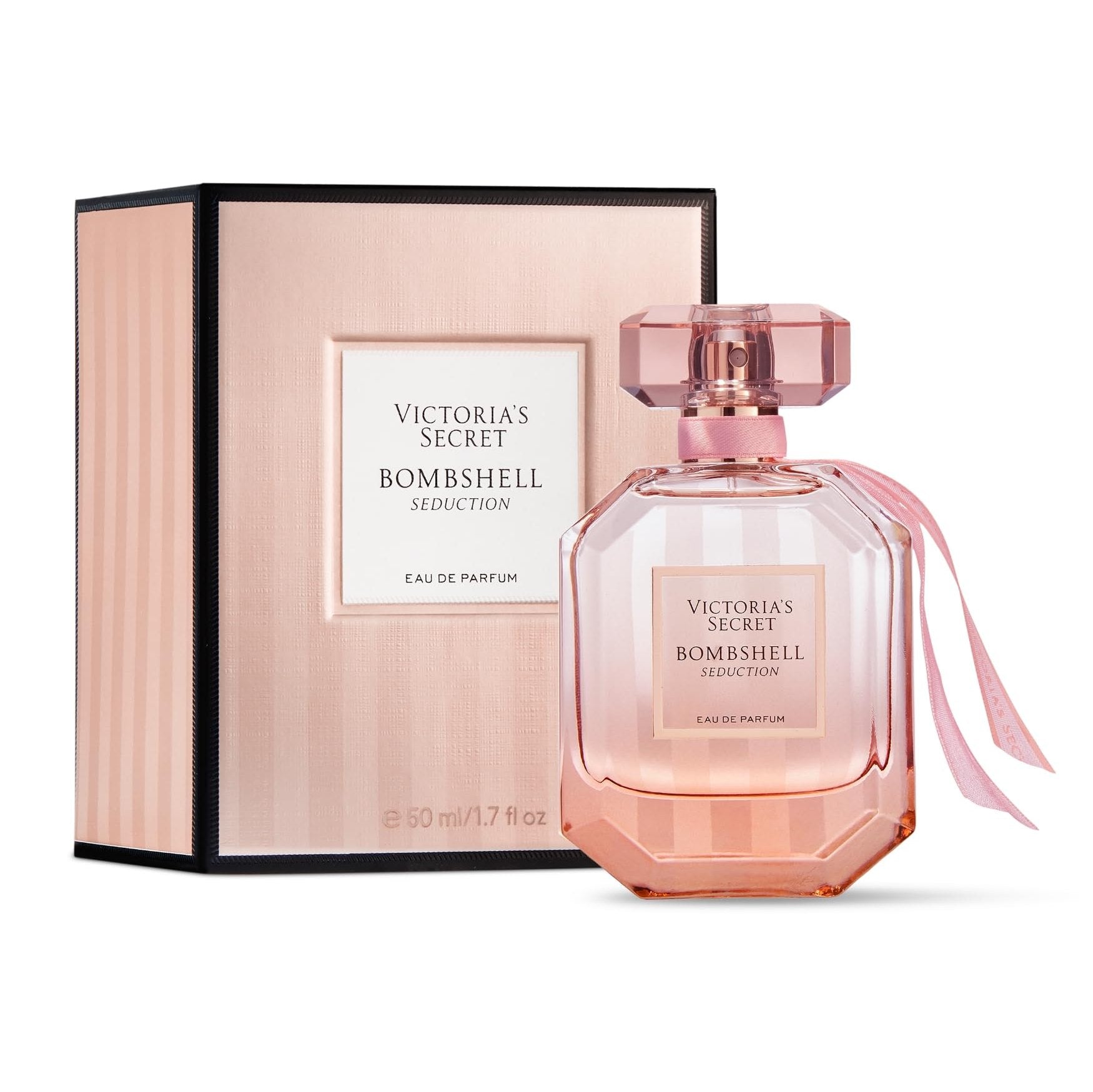 Victoria's Secret Bombshell Seduction Eau de Parfum, Notes of White Peony, Sage & Velvet Musk, Perfumes for Women (1.7 oz) - Medaid International