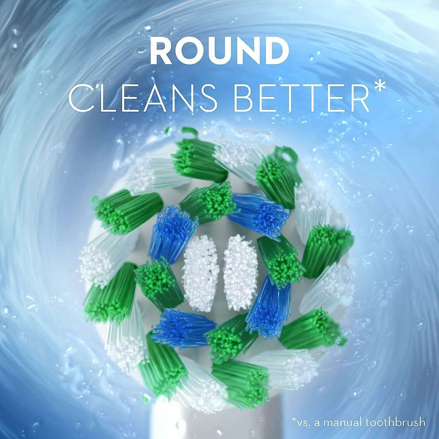 Pro 1000 Rechargeable Electric Toothbrush Crossaction Brush Head - Medaid International