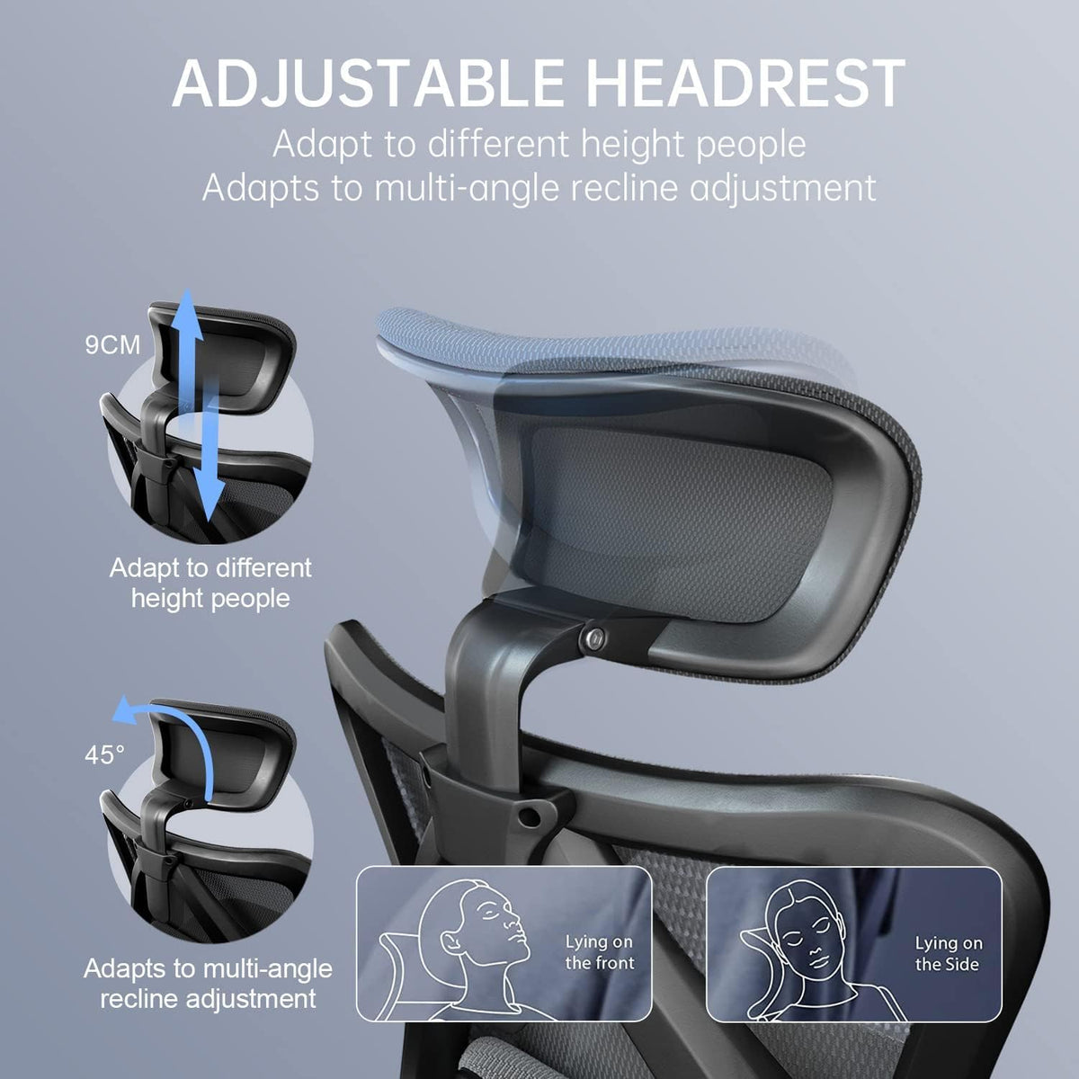 Sihoo M18 Office Chair Ergonomic Desk Office Chair with Footrest