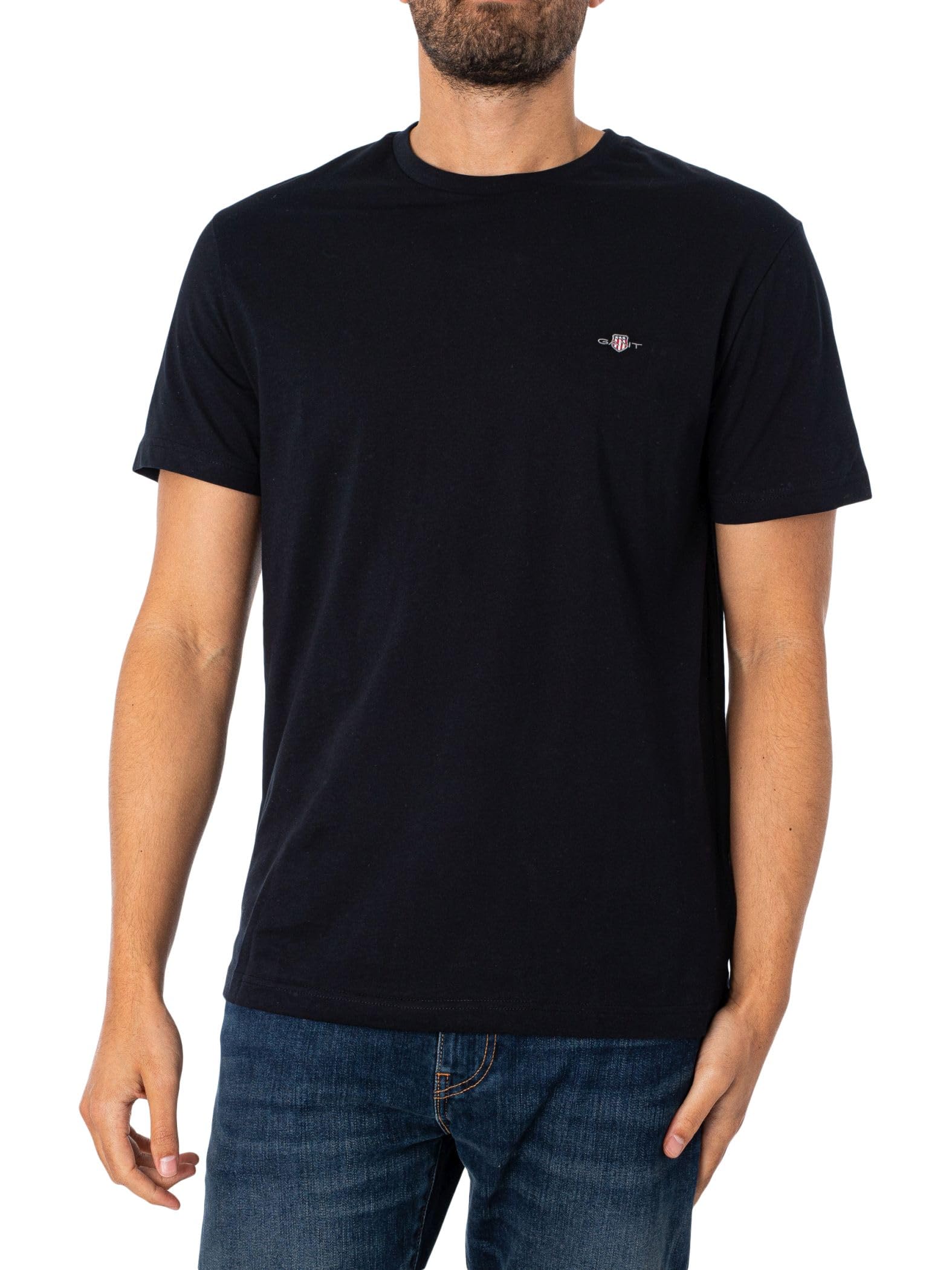 GANT mens Regular, Black, X-Large - Medaid International