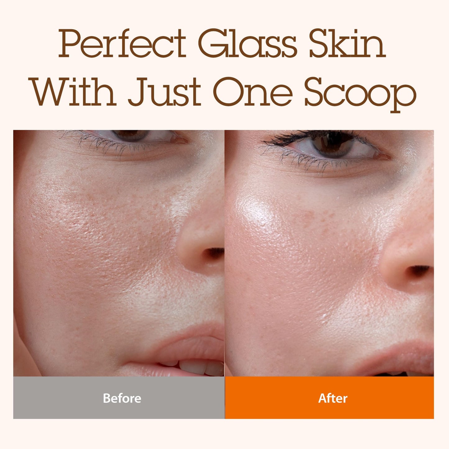 BLITHE Pressed Serum Glass Skin Korean Skincare 31.27% Apricot Extract & Niacinamide for Natural Glow, Hybride Serum & Moisturizer 0.91 fl oz - Medaid International