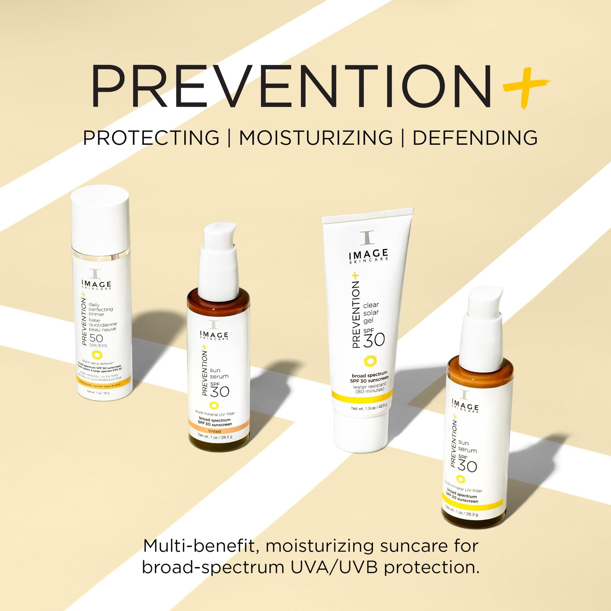 IMAGE Skincare, PREVENTION+ Sun Serum SPF 30 Mineral Sunscreen for Face, Non Comedogenic, Wear Under Makeup, Perfect Travel Size, Tinted 1.0 oz - Medaid International