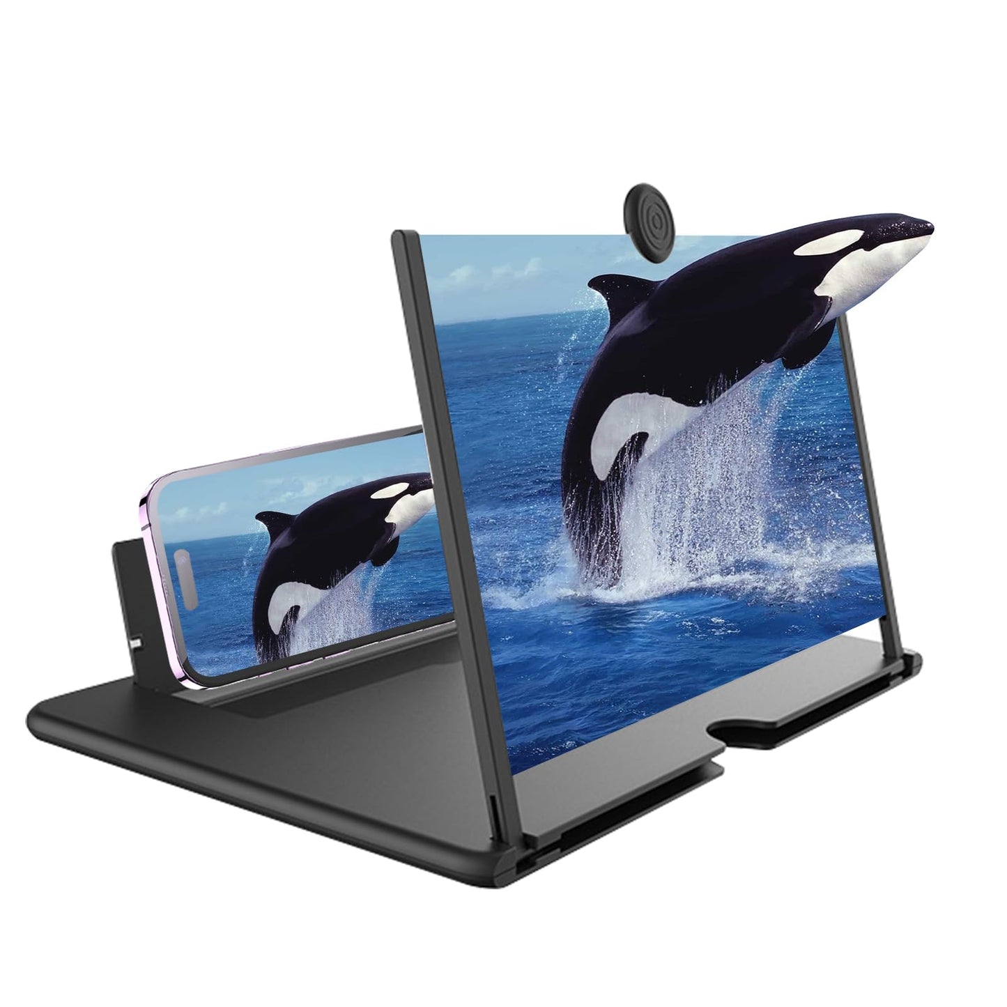 Phone Screen Magnifier With Stand مكبر شاشة الهاتف مع حامل
