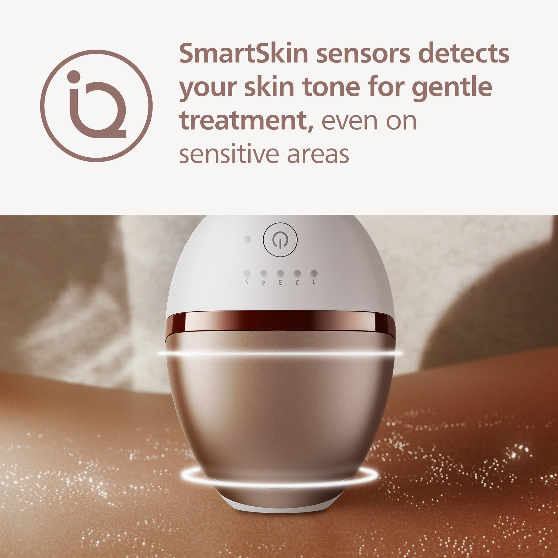 Philips Lumea 9000 Series IPL Hair Removal Device - Permanent Visible Hair Reduction Done at Home, SenseIQ Technology, 4 Attachments for Body, Face, Bikini & Underarms, for Women & Men, BRI984/03 - Medaid International