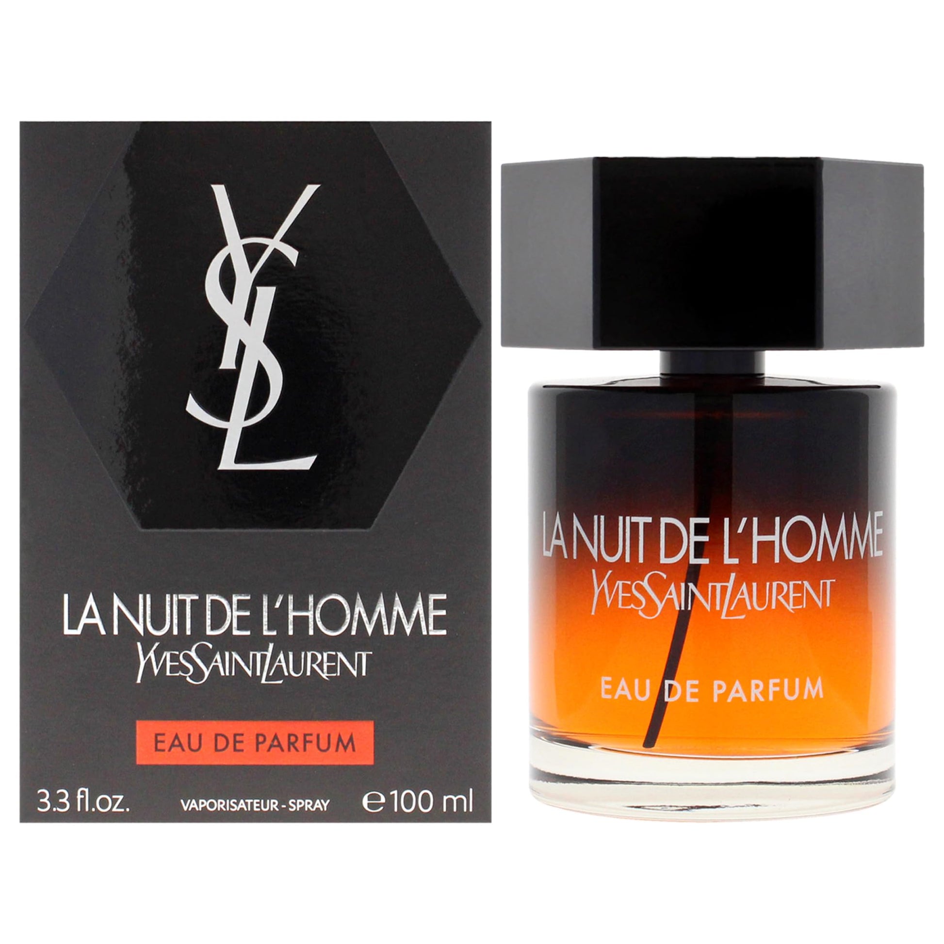 Yves Saint Laurent La Nuit De Lhomme Eau De Parfum Spray For Men (New 2019 Launch), 3.3 Ounce - Medaid International