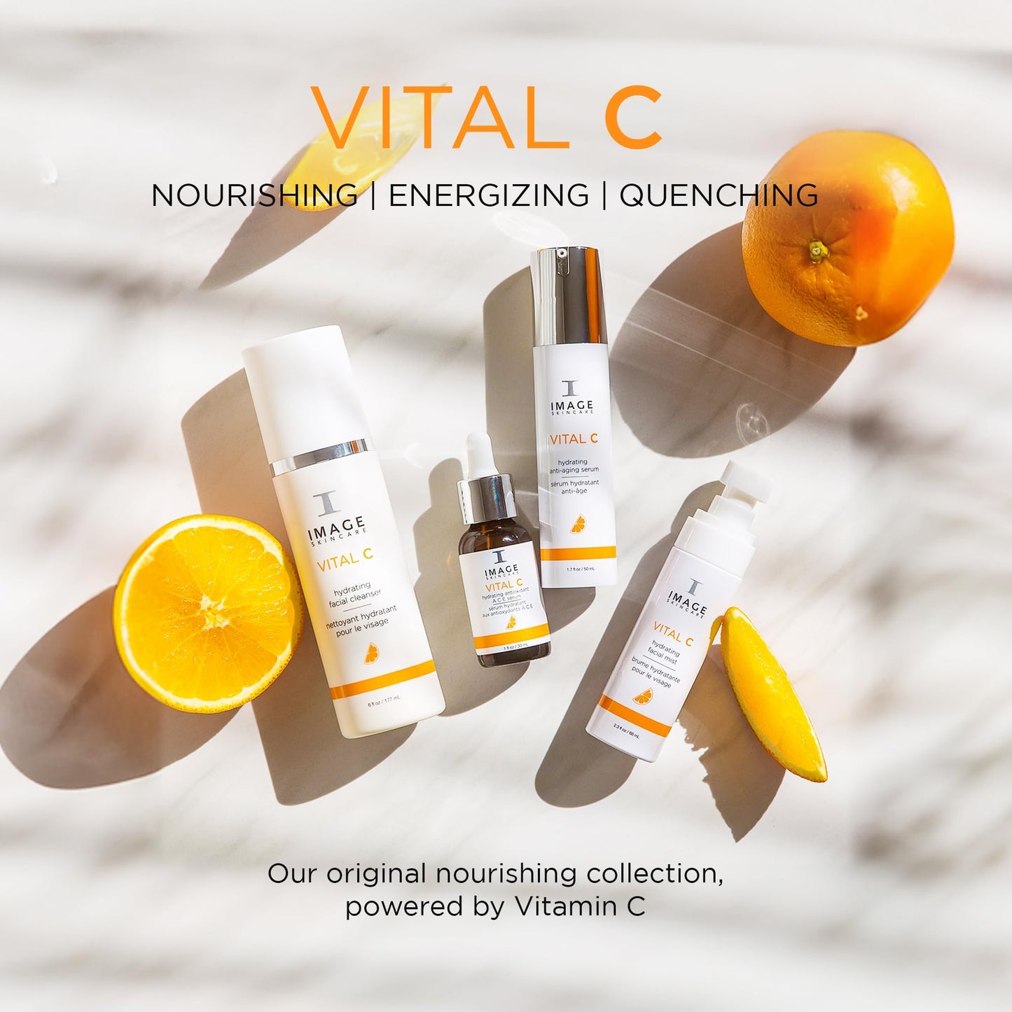 IMAGE Skincare, VITAL C Hydrating Vitamin A C E Serum, Brightening Complex, 1 fl oz - Medaid International