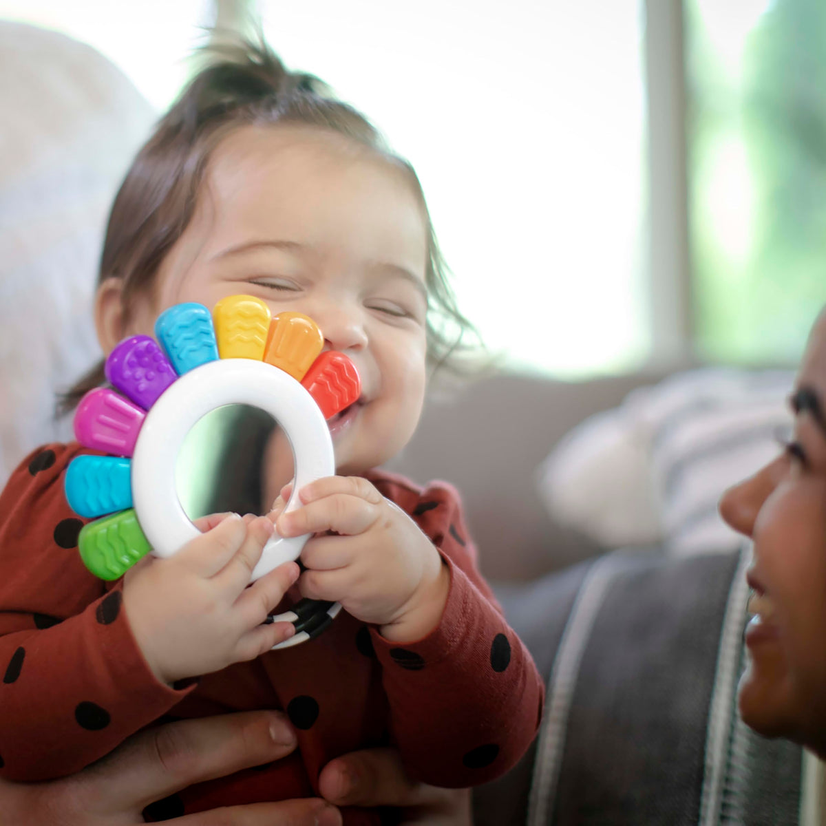 Baby Einstein Baby Einstein, Outstanding Opus The Octopus, Sensory Rattle and Teether Multi-Use Toy, BPA Free and Chillable, 3 Months and up, 1pk