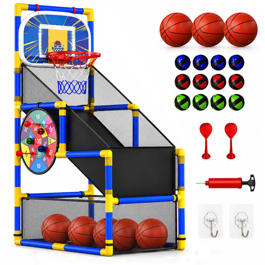 Skirfy Arcade Basketball Game,Indoor Outdoor Sports Toy Gift for Kids Teens