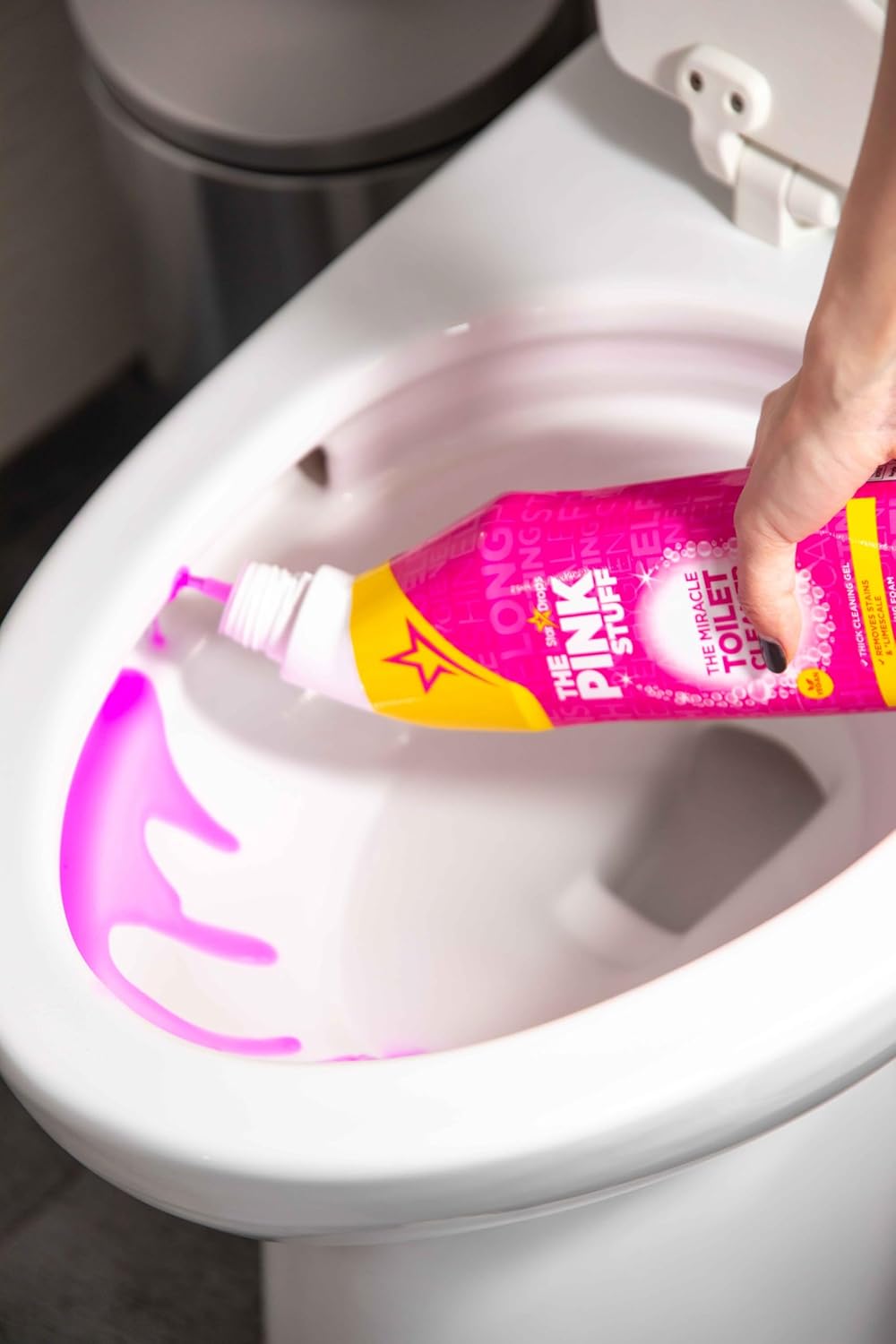 The Pink Stuff Miracle Toilet Cleaner Gel
