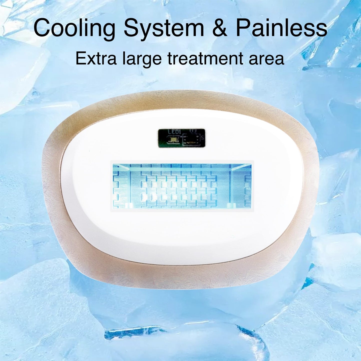 DermRays 810nm Diode Laser Hair Removal for Women and Men, The FDA-Cleared Home-Use Device, Permanent Reduction in Hair Regrowth, V4S for Skin Tone 1-5, Wide-Angle 15 Mins Hair Removal for Face, Body - Medaid International