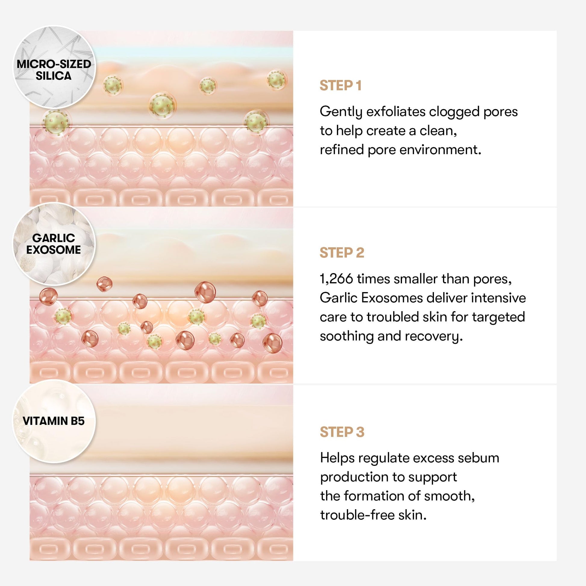 VT COSMETICS Garlic AC Reedle Shot Point Patch, Spot Patch for Early-Stage Blemishes (9 Patches) - Medaid International