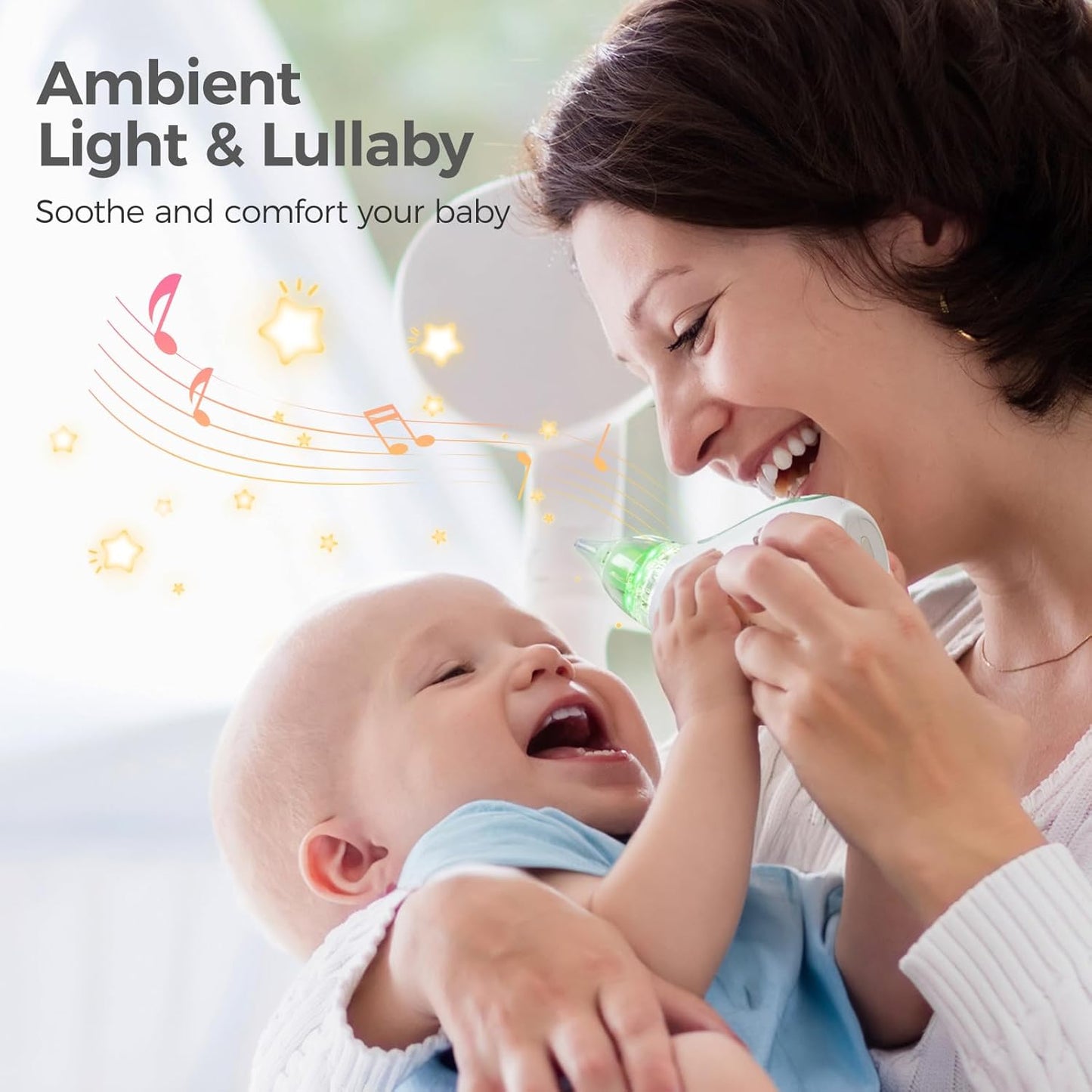 Momcozy Baby Nasal Aspirator – Gentle, Powerful, and Portable
