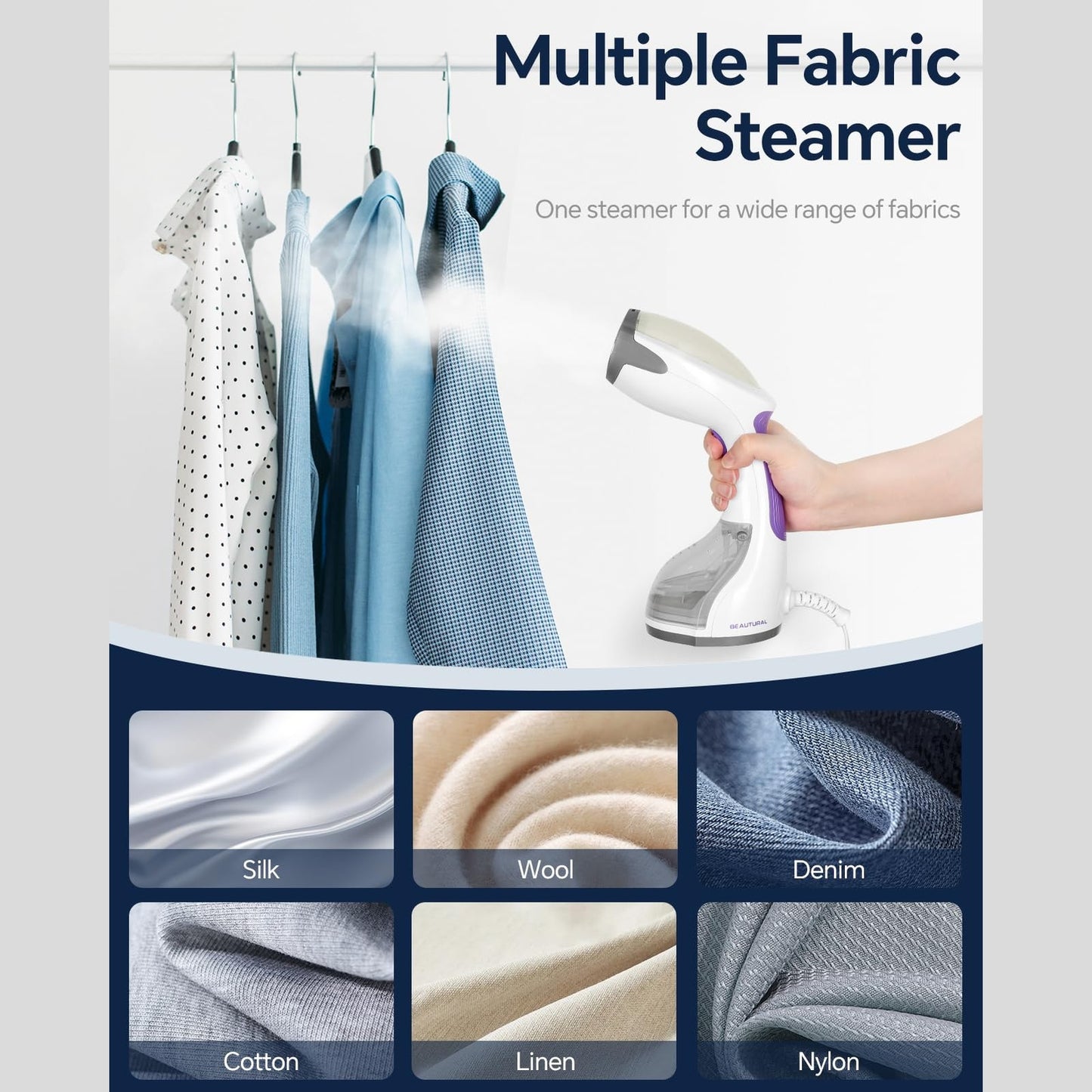 Portable Handheld Steamer for Clothes