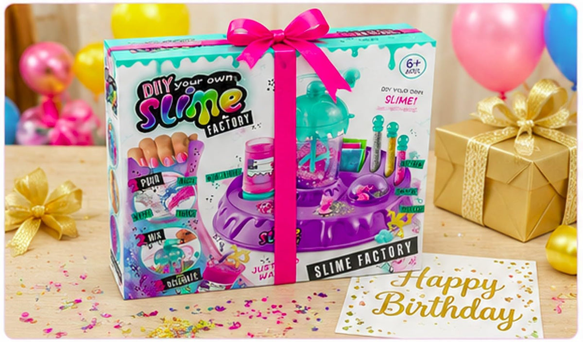 Slime Making Kit for Kids – DIY Butter, Foam & Cloud Slime Kit for Girls & Boys, Toys for Girls, Birthday Gift Boy Girl, Slime for Kids, Educational Creative Toy Age 6+
