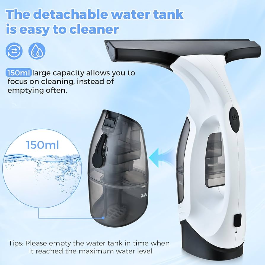 Electric Window Rechargeable Vacuum Cleaner