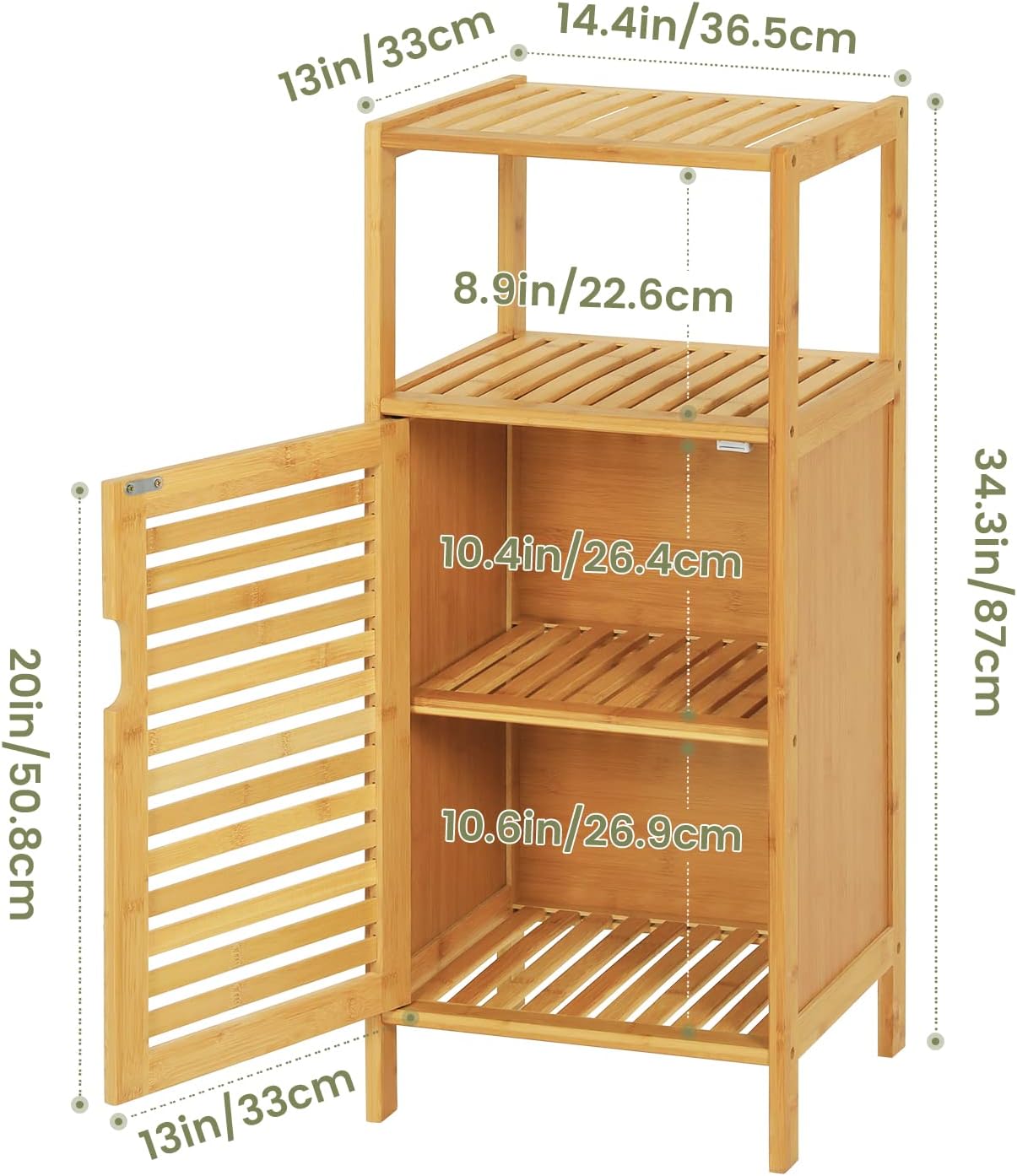 Bamboo Storage Unit