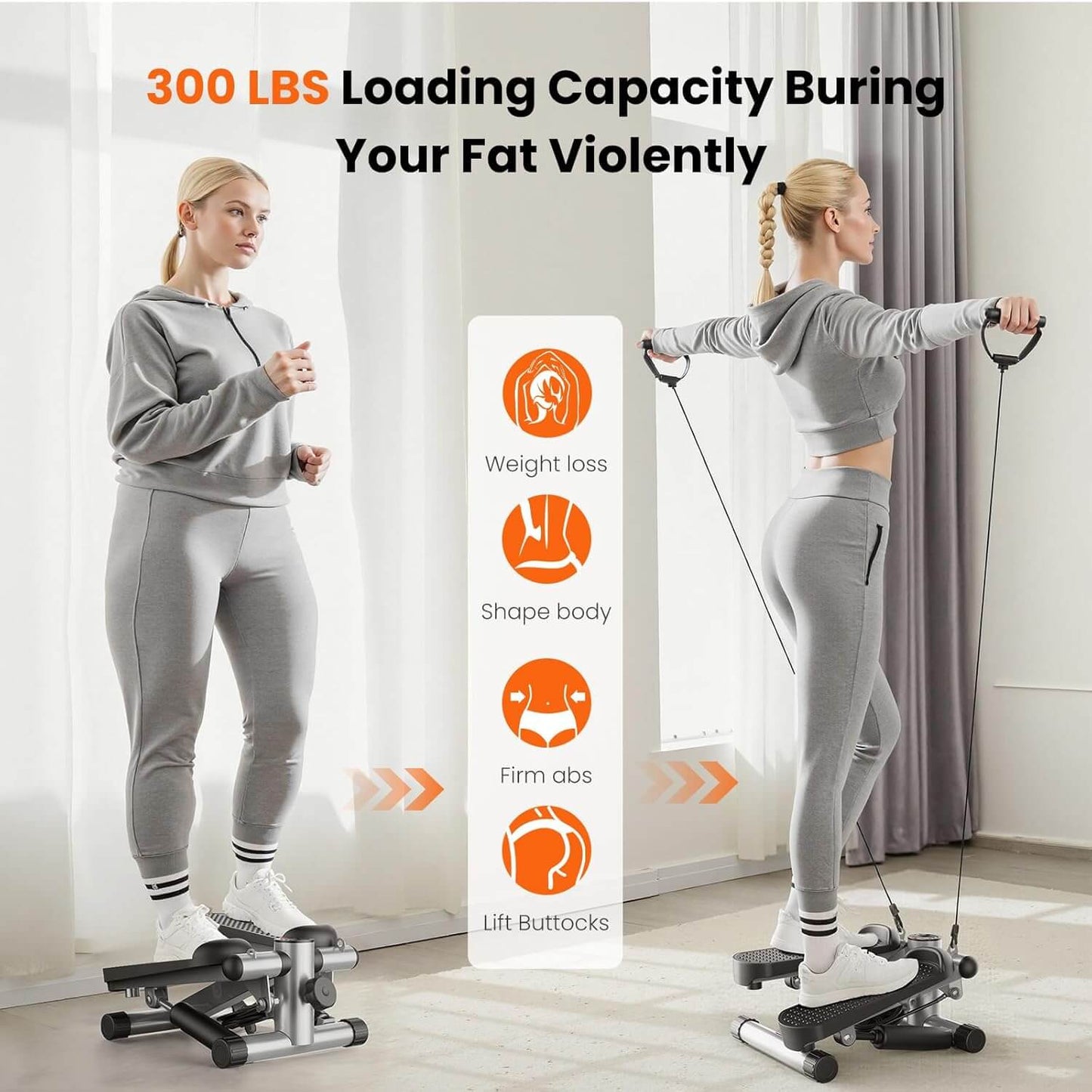 Mini Stepper – Burn Fat & Tone Muscles