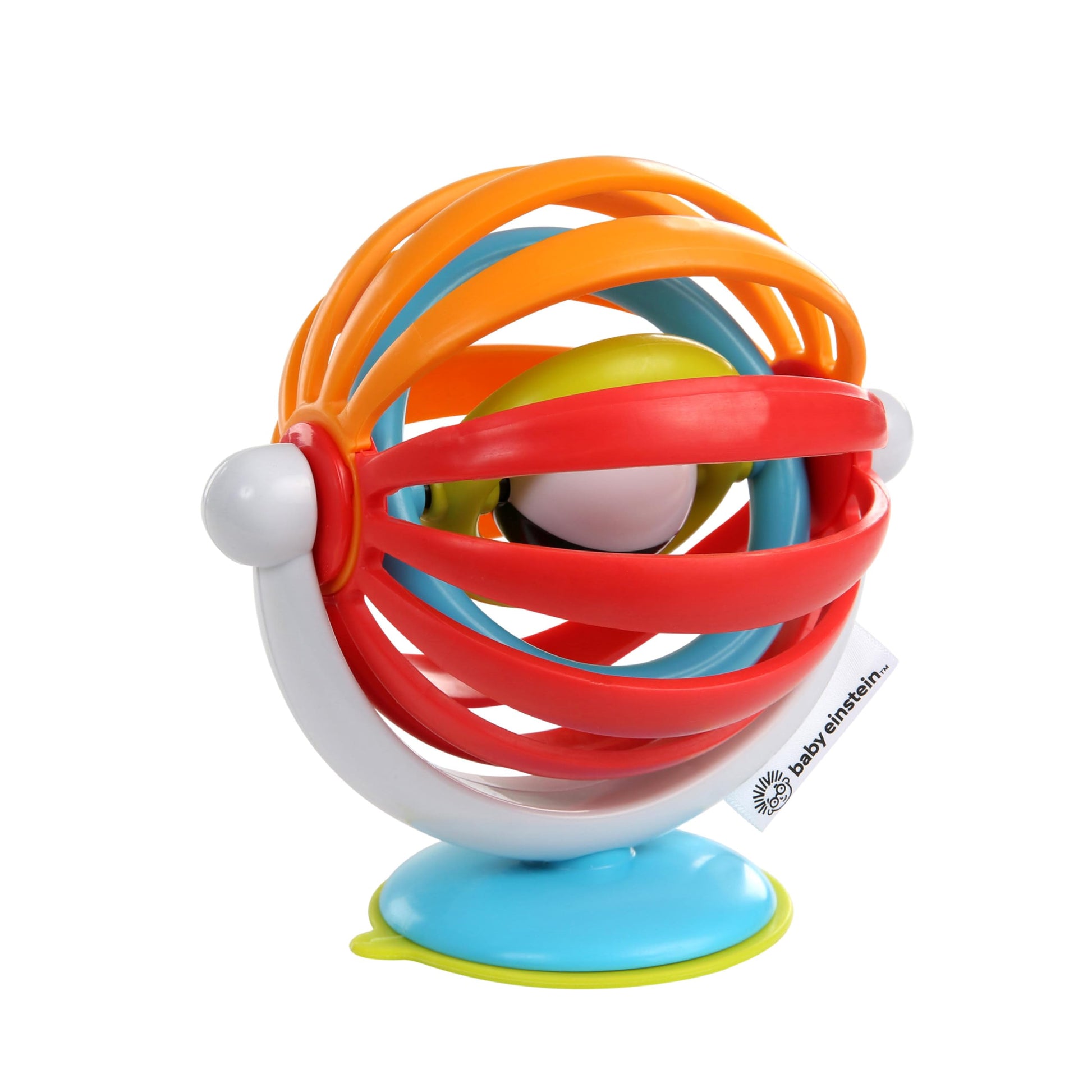 Baby Einstein Sticky Spinner BPA-free Suction Cup High Chair Activity Toy and Tray Toy for Early Development, 3mo+ - Medaid International