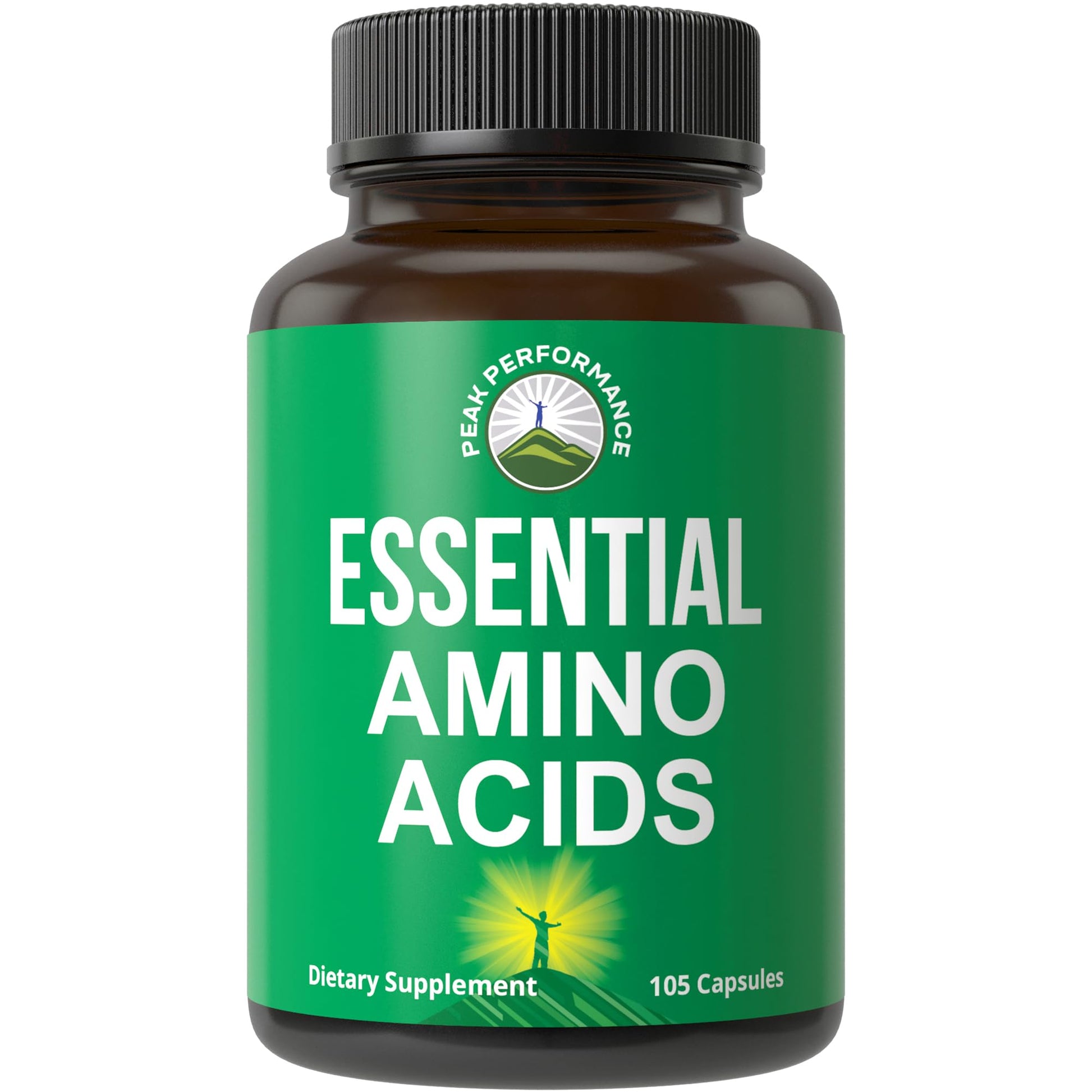 All 9 Essential Amino Acids Supplement. Capsules With 3x More Leucine For Muscle Recovery, Growth. EAA Supplement Better Than BCAA / BCAAS Branched Chain Aminos Acid. USA Tested EAAs Men + Women - Medaid International