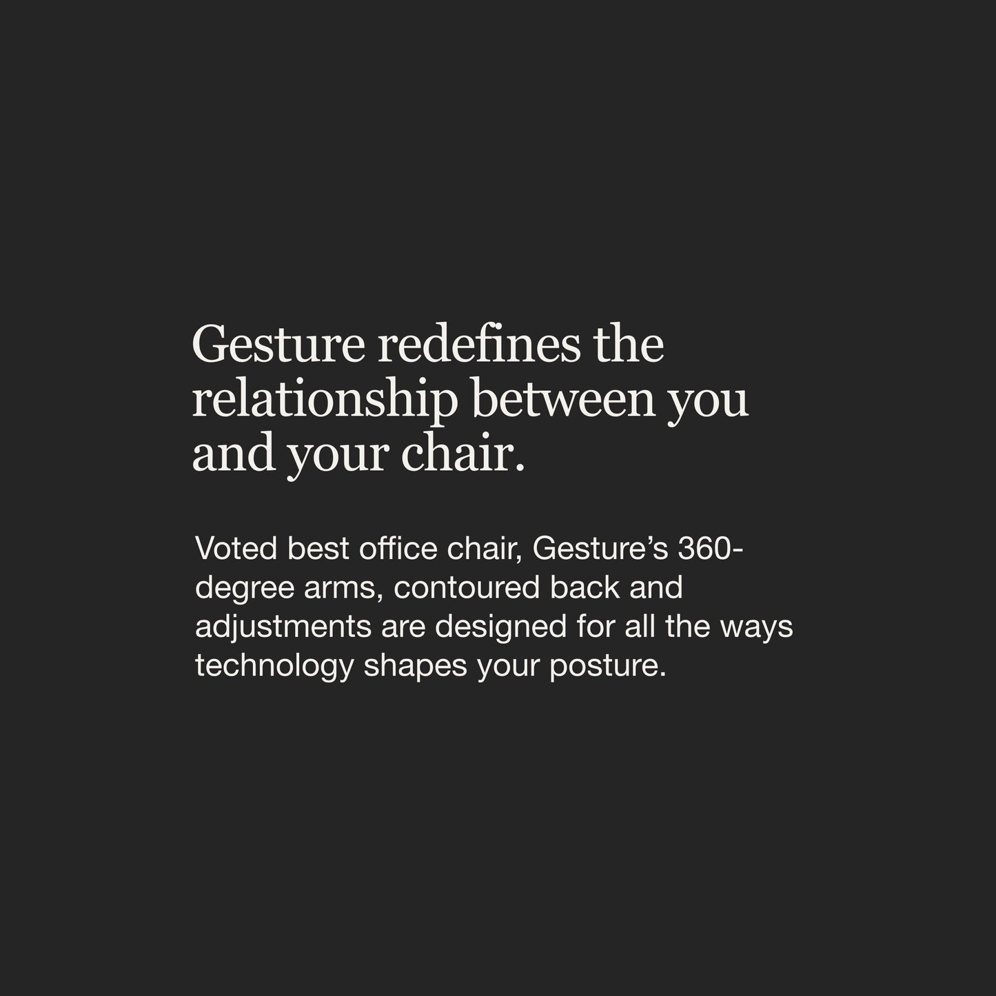 Steelcase Gesture Office Chair with Head Rest - Ergonomic Work Chair with Wheels for Carpet - Comfortable Office Chair - Intuitive-to-Adjust Chairs for Desk - 360-Degree Arms - Licorice Fabric - Medaid International