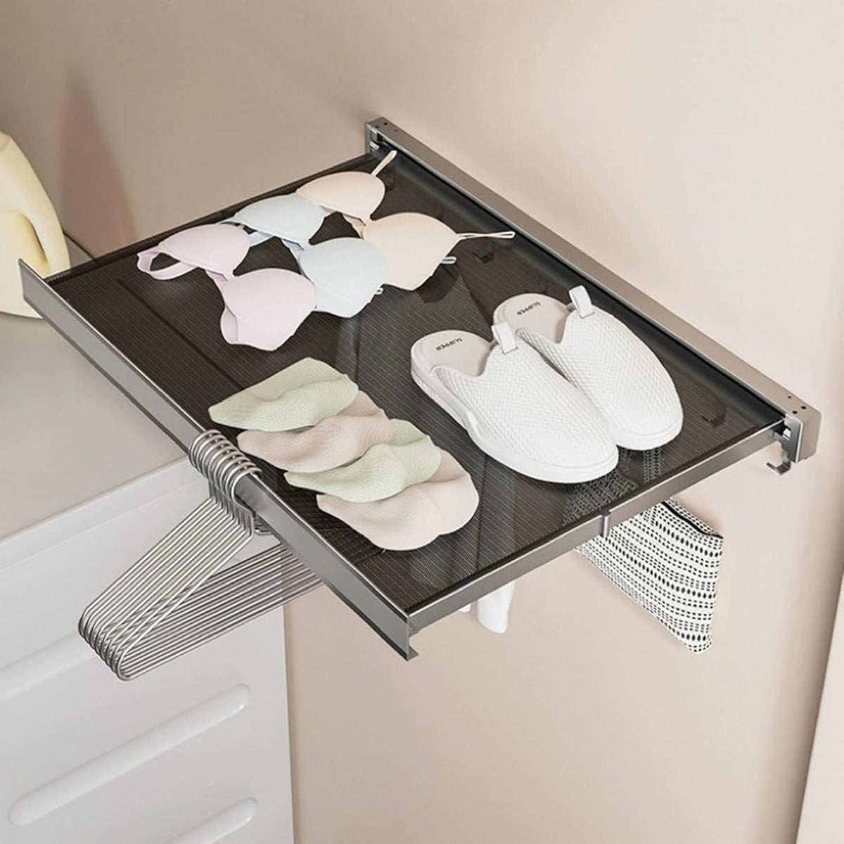 Foldable Clothes Drying Rack