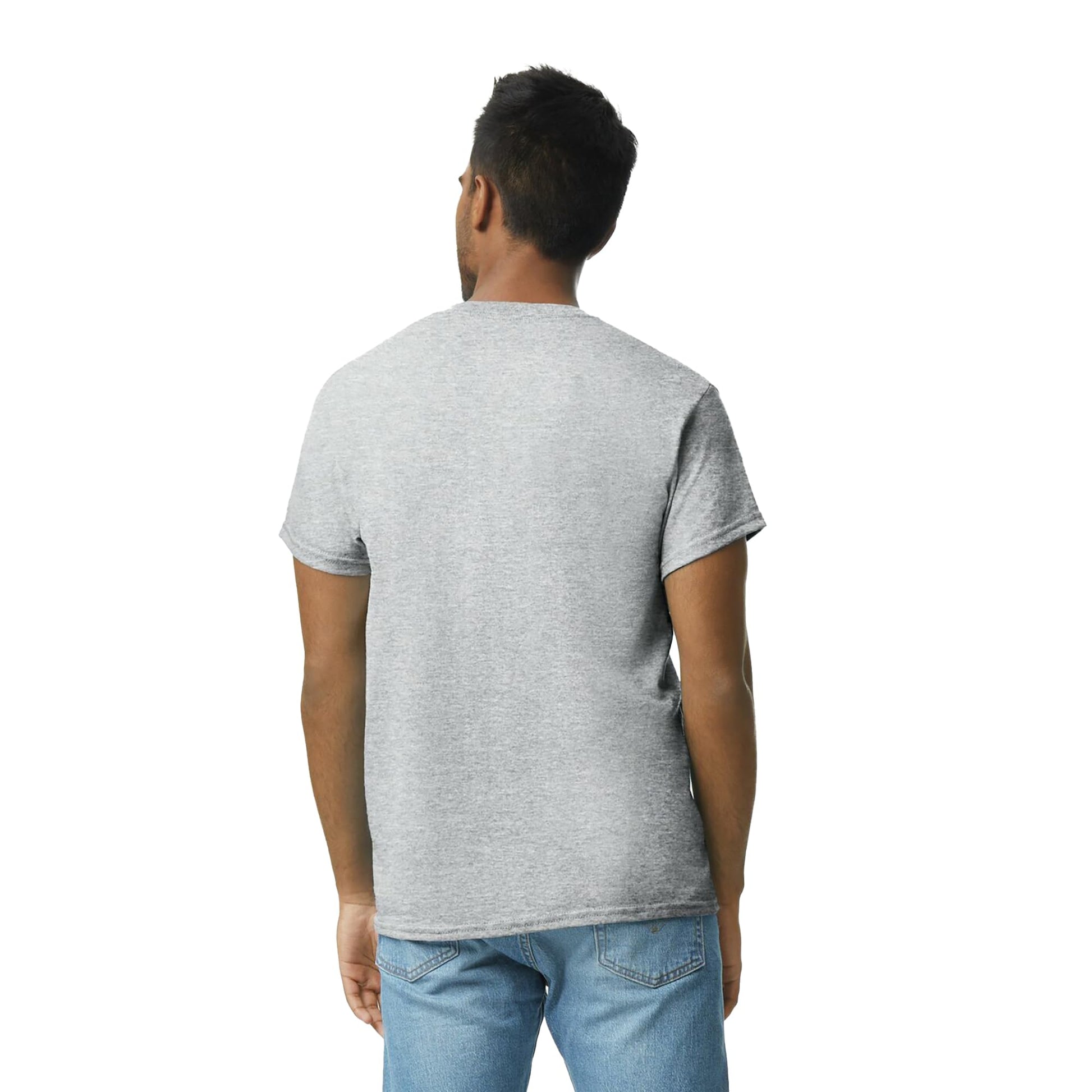 Gildan Adult Ultra Cotton T-Shirt, Style G2000, Multipack, Sport Grey (2-Pack), 5X-Large - Medaid International