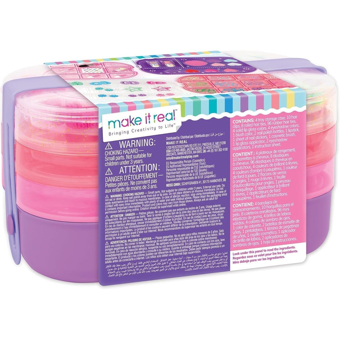 Beauty 2-Go! Cosmetic Set - 136pcs - Medaid International