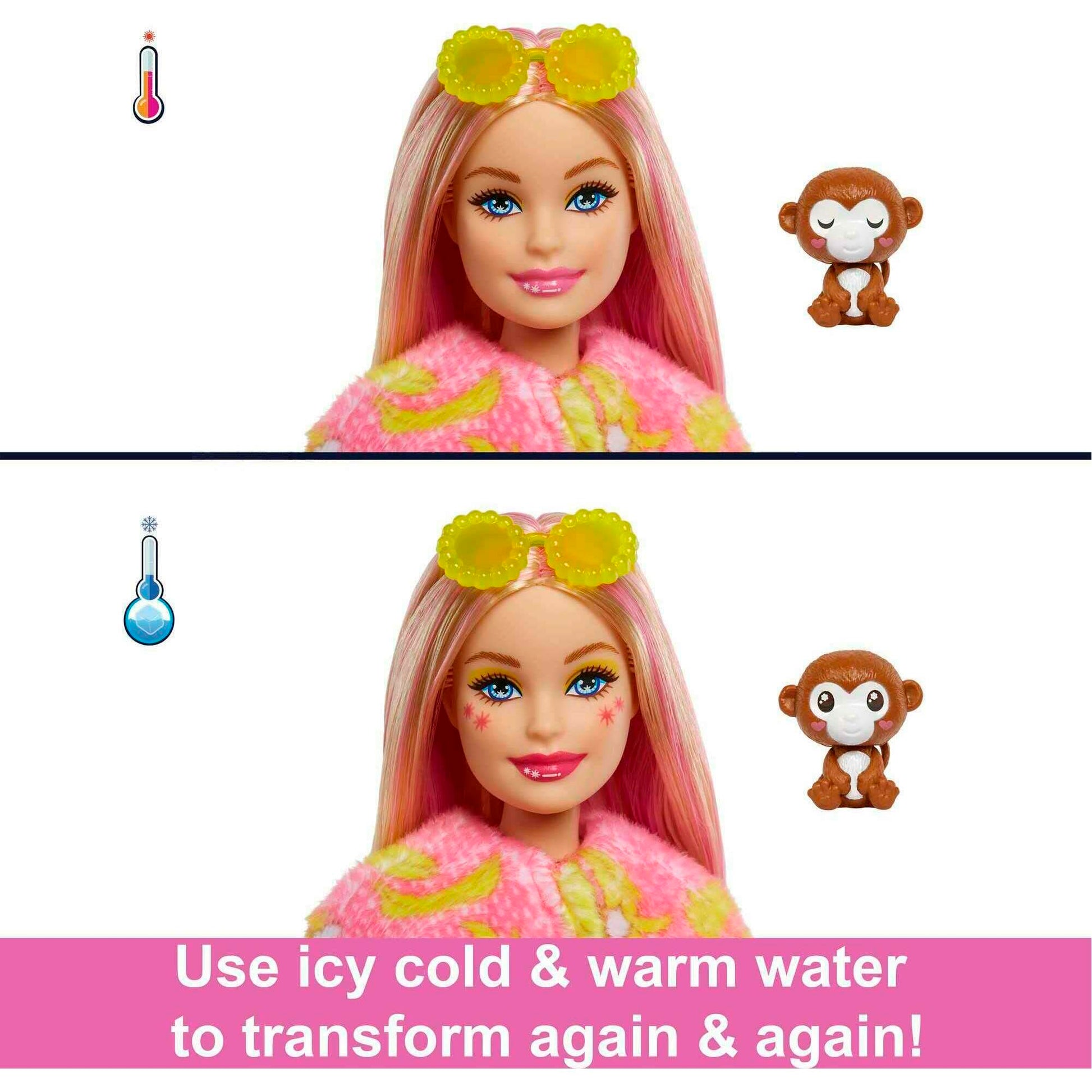 Cutie Reveal Jungle Friends Series,  Monkey - Medaid International